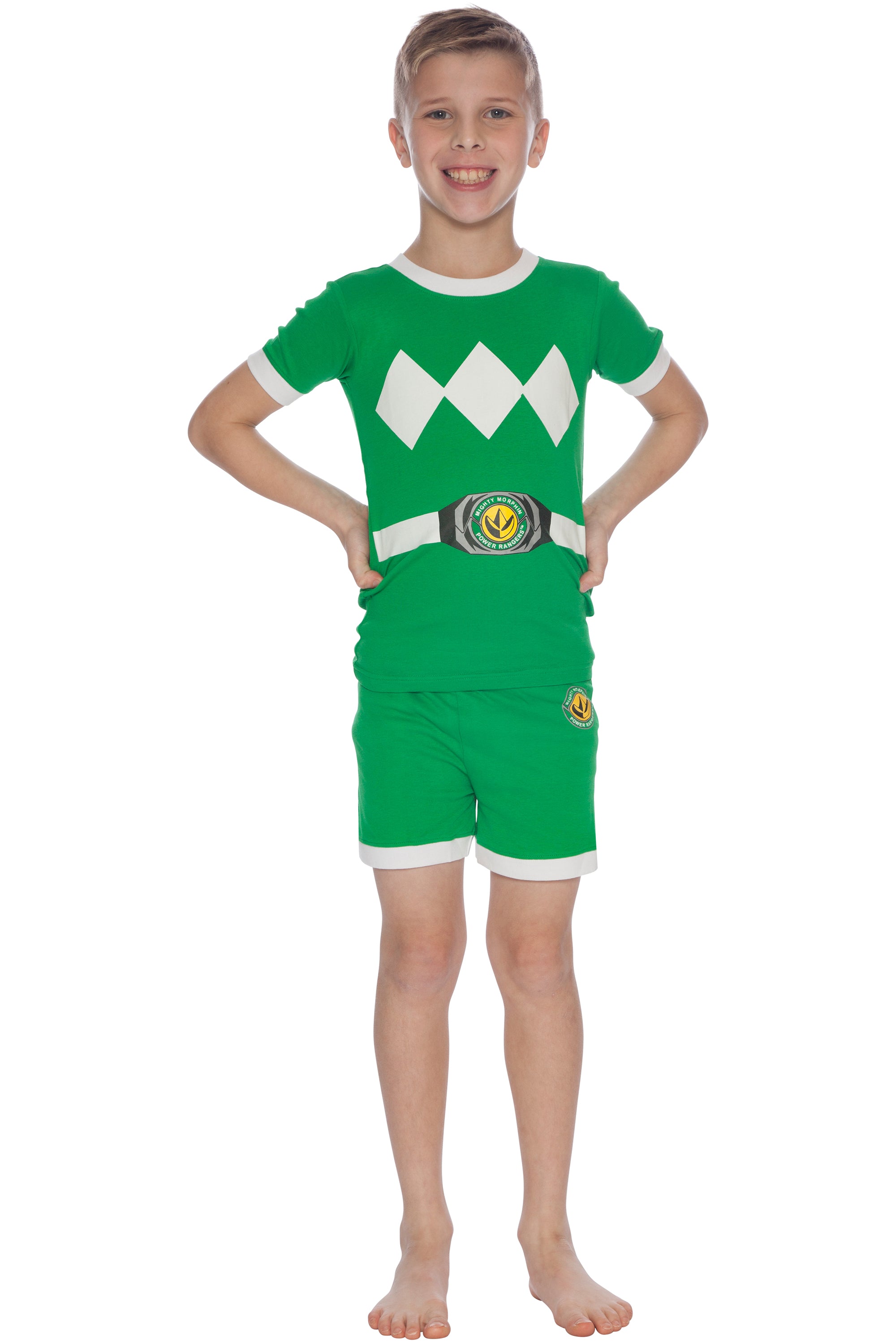 Power Rangers Kids Character Cotton Short Set Pajamas