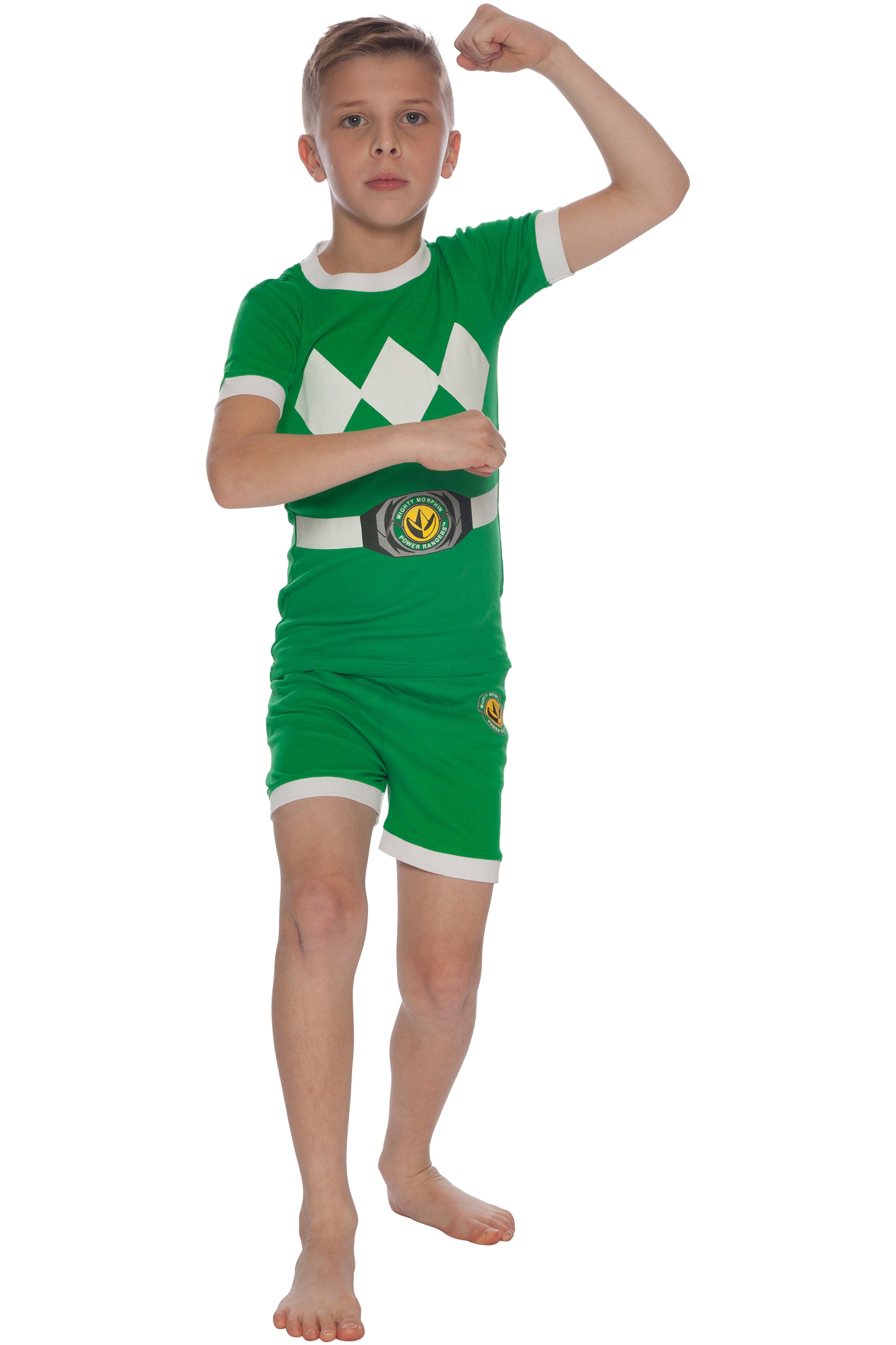 Power Rangers Kids Character Cotton Short Set Pajamas