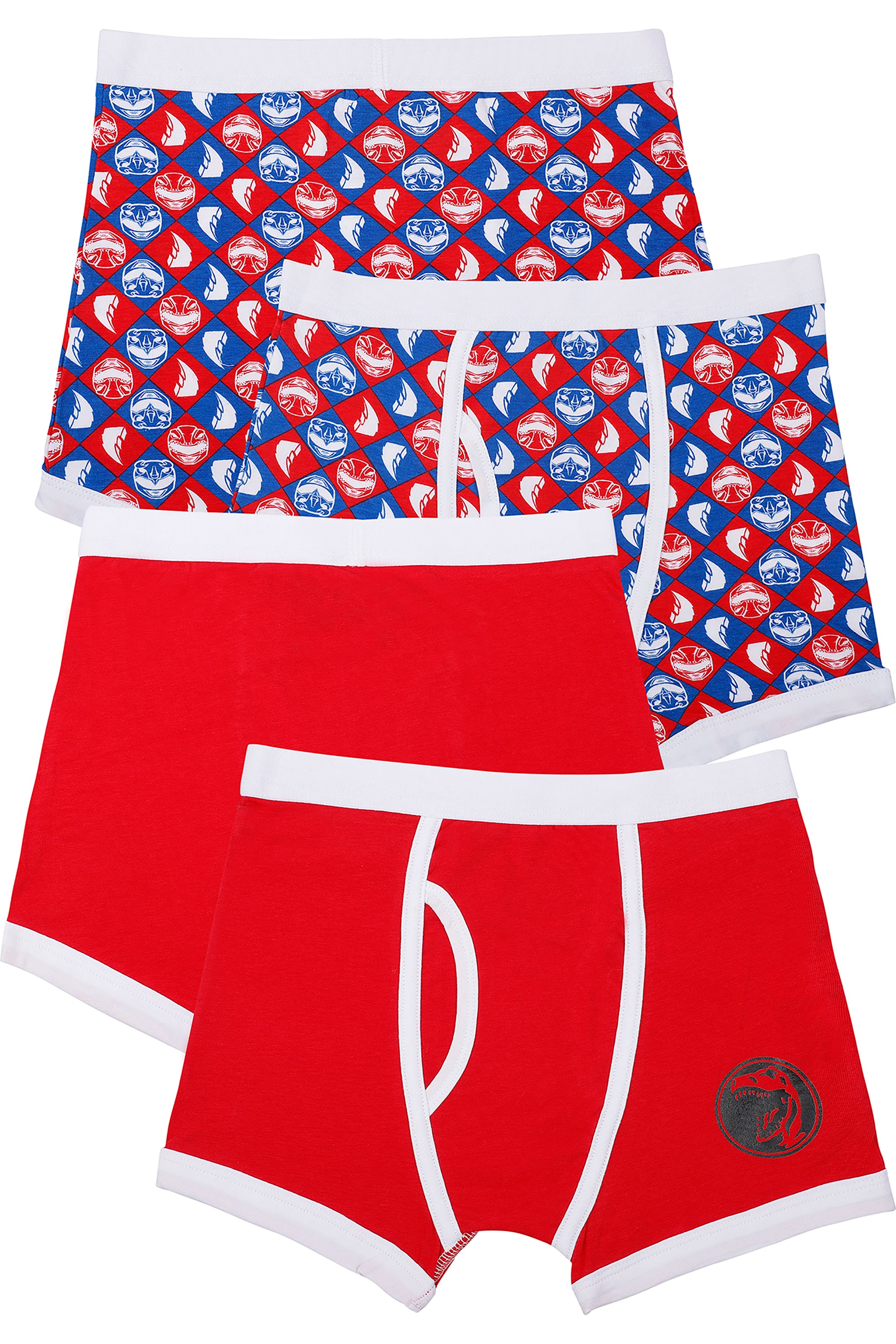 Power Ranger Boys Red Ranger Underwear 2 Pack