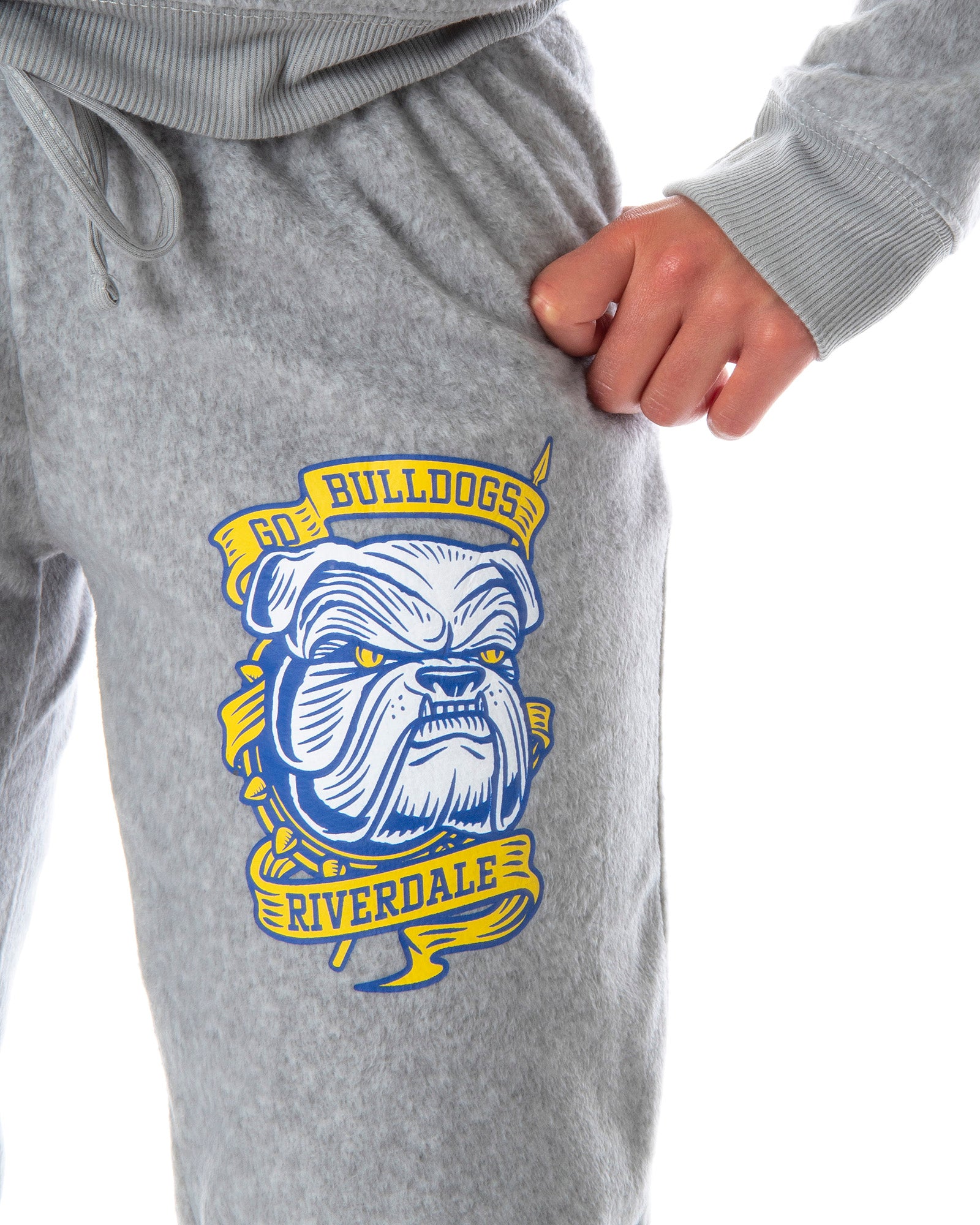 Riverdale High River Vixens Juniors' Go Bulldogs Jogger Pajama Set