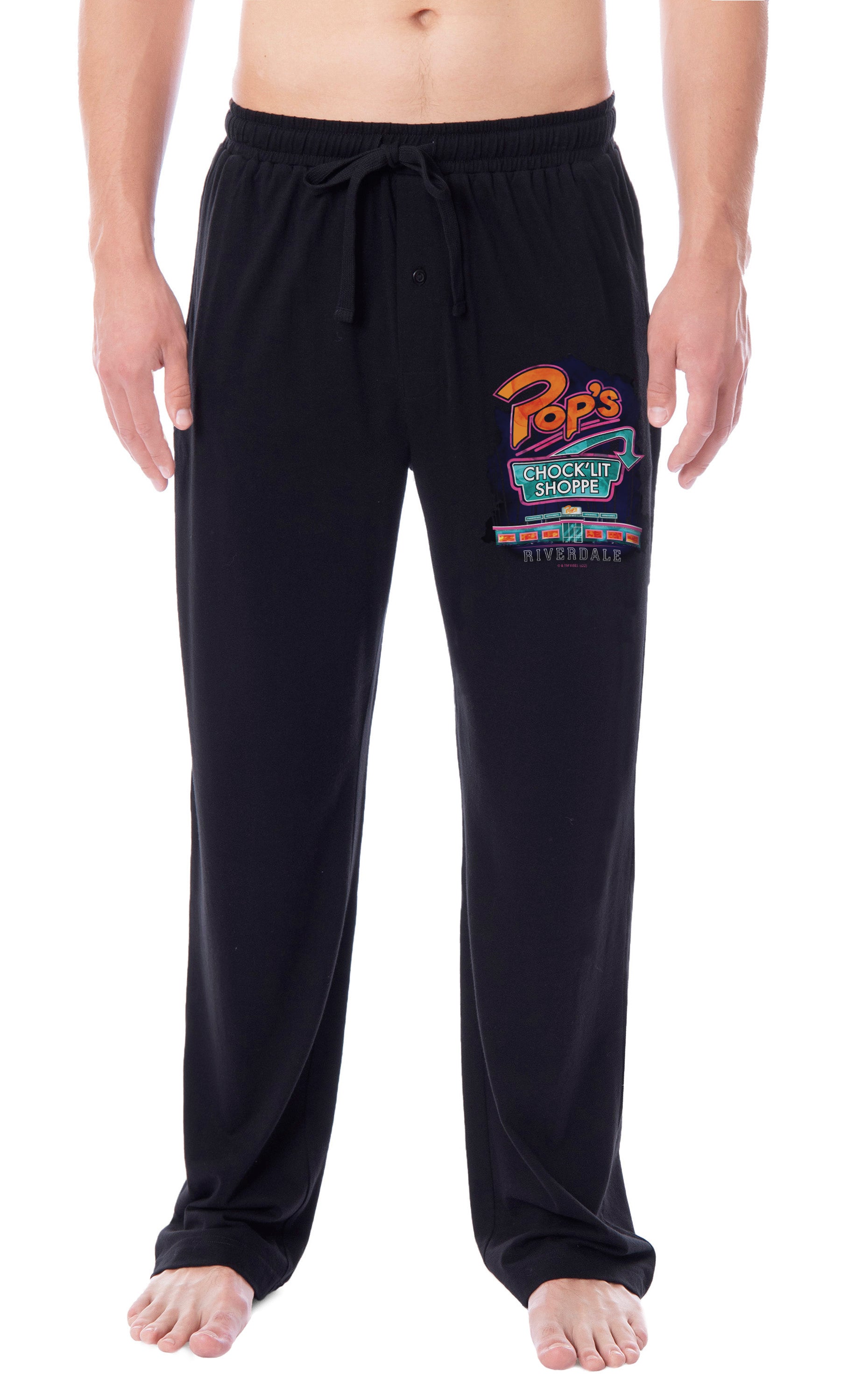 Riverdale Men's Pop's Chock'lit Shoppe CW TV Show Sleep Pajama Pants