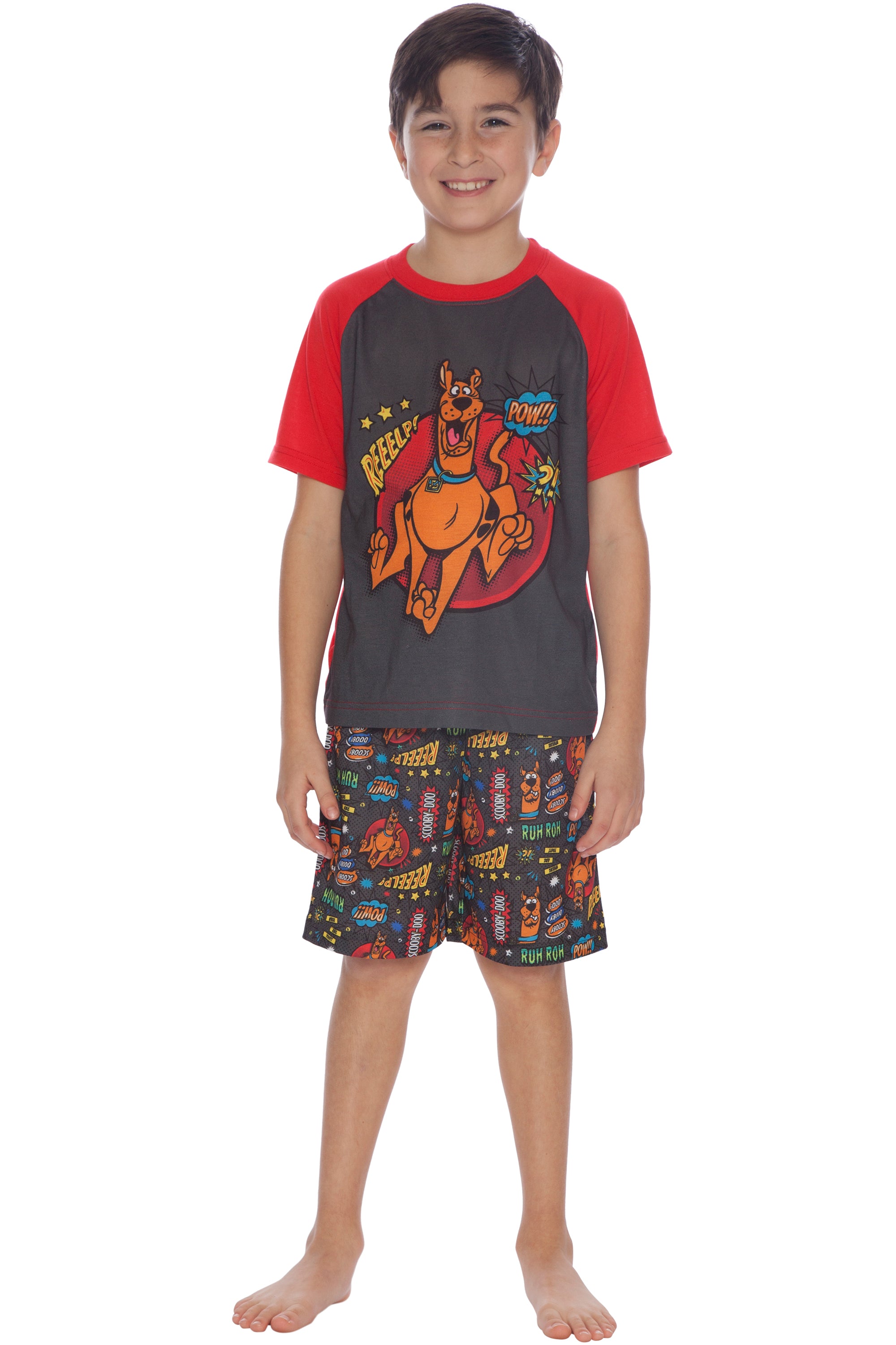 Scooby-Doo Big Boys Reeelp! S/S Pajama Set