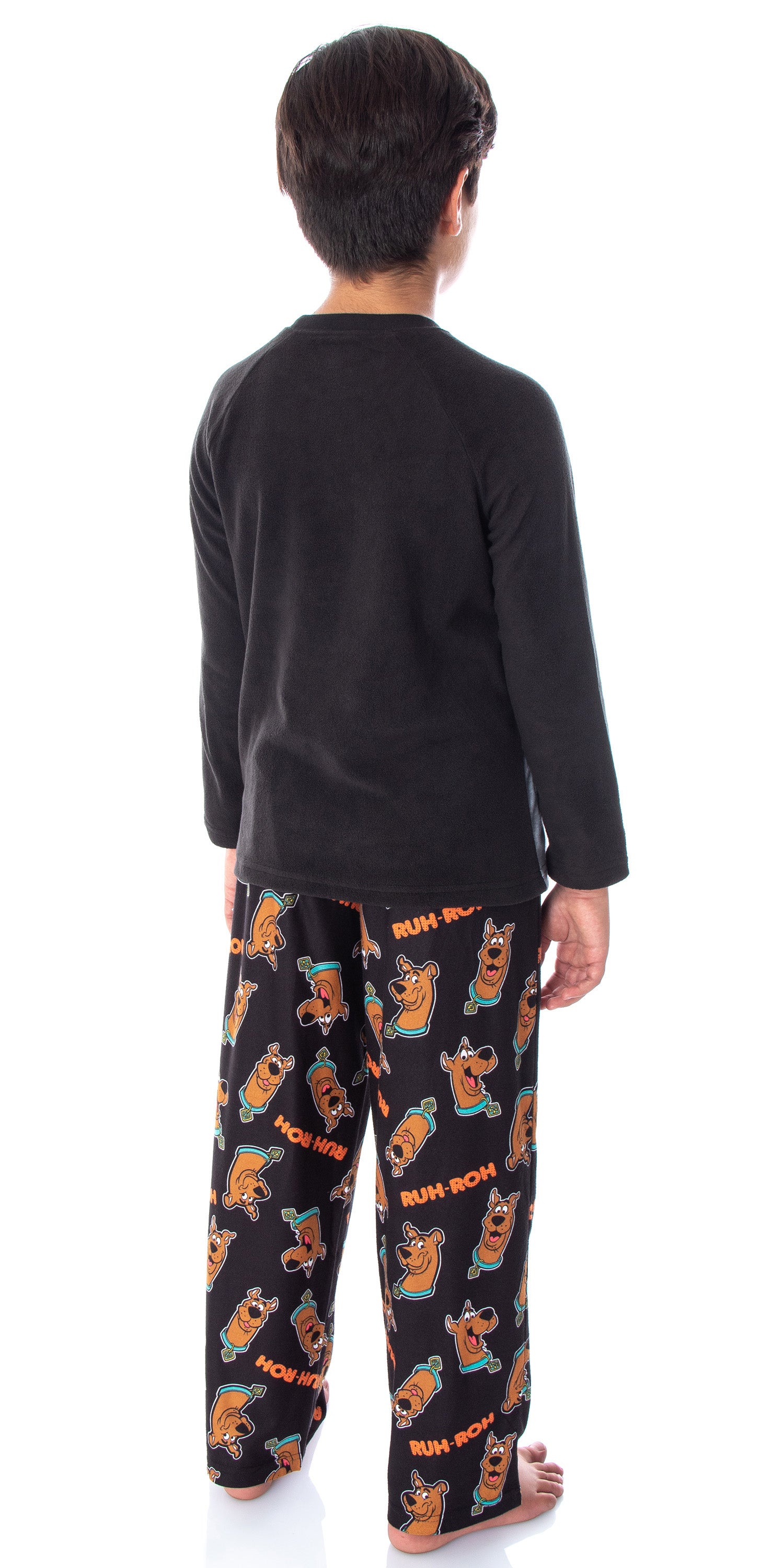 Scooby Doo Boys' PJS Ruh-Roh! Pajamas Raglan Shirt and Pants Sleep Set