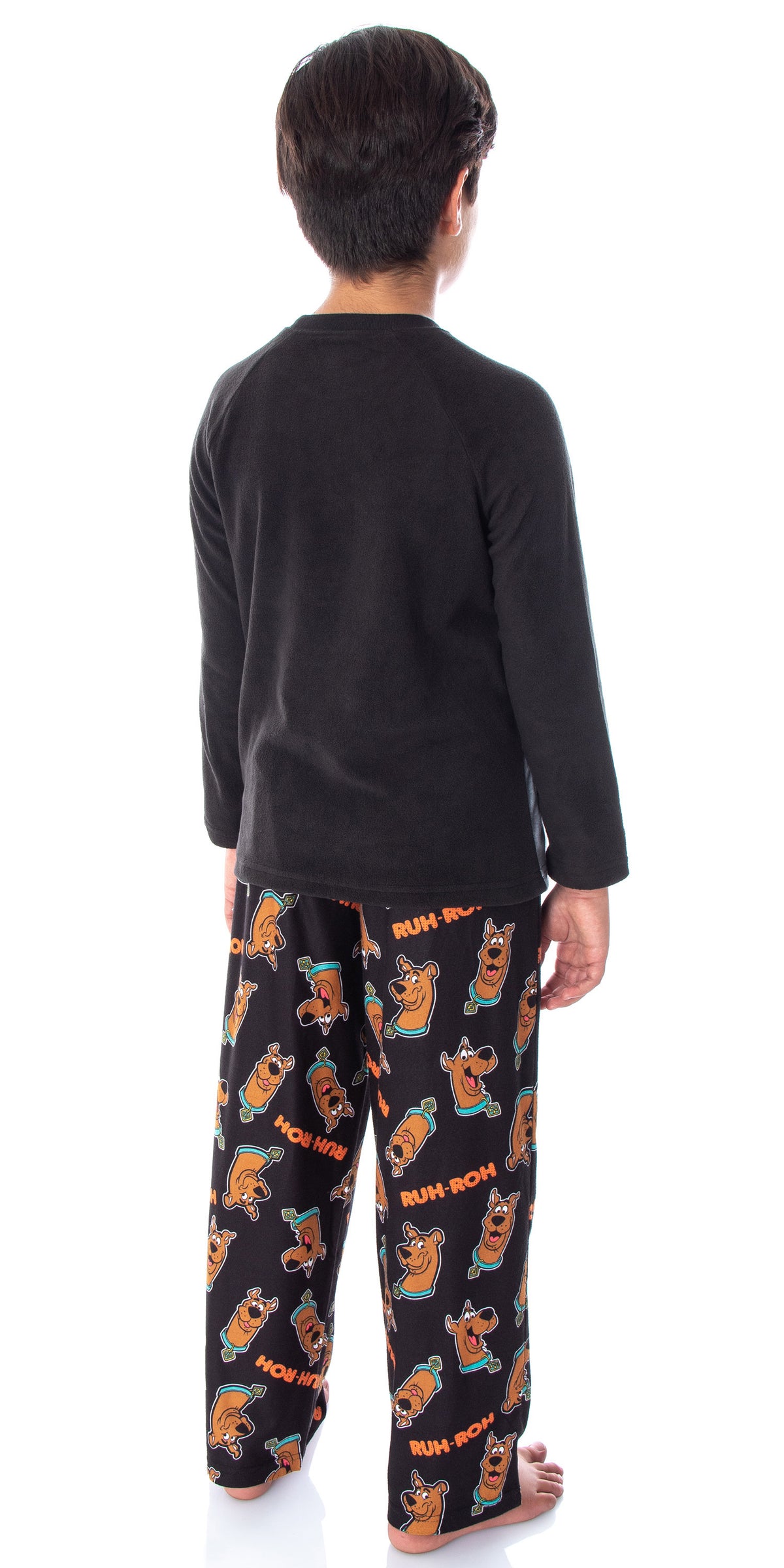 Scooby Doo Boys' PJS Ruh-Roh! Pajamas Raglan Shirt and Pants Sleep Set