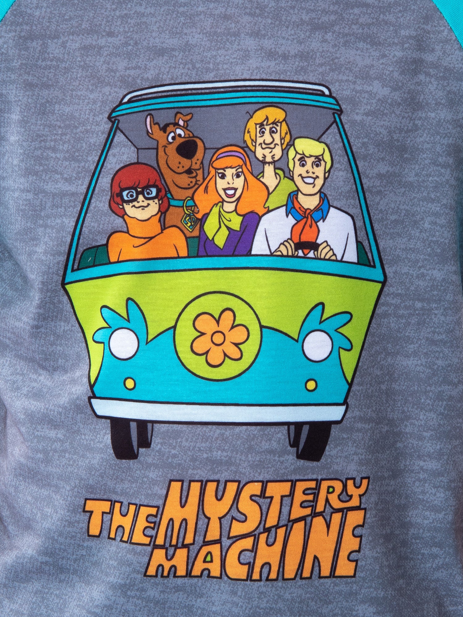 Scooby Doo Boy's Pajamas Mystery Machine Shirt and Shorts 2 PC Pajama Set