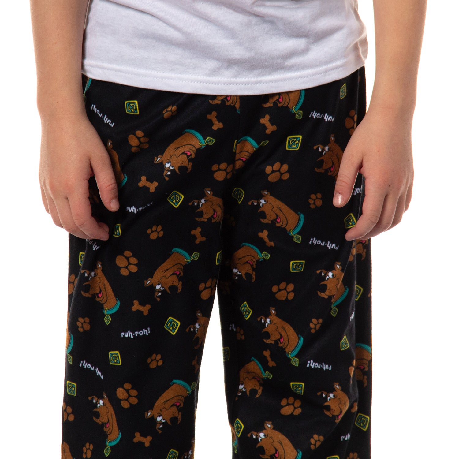 Scooby-Doo Boys Pjs Ruh-Roh All Over Print Lounge Pajama Pants