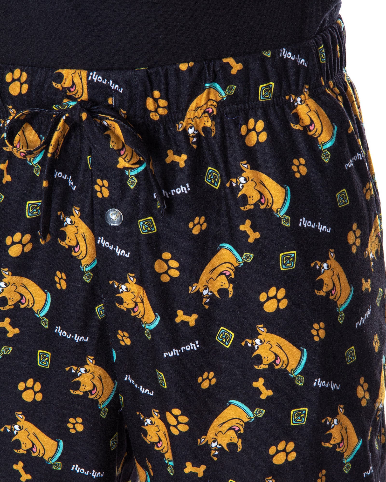 Scooby Doo Men's Ruh-Roh! Scooby Character Sleep Lounge Pajama Pants
