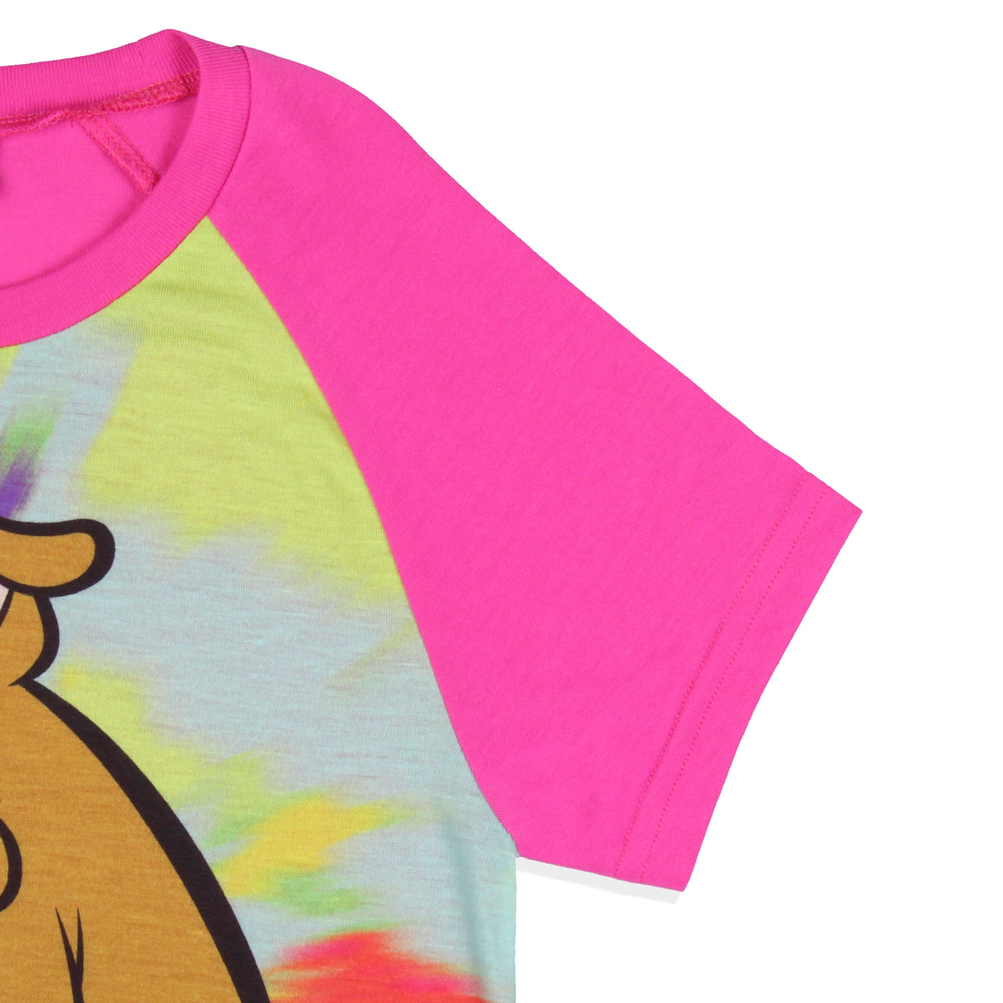 Scooby-Doo Girls' Classic Character Tie-Dye Nightgown Sleep Pajama Shirt