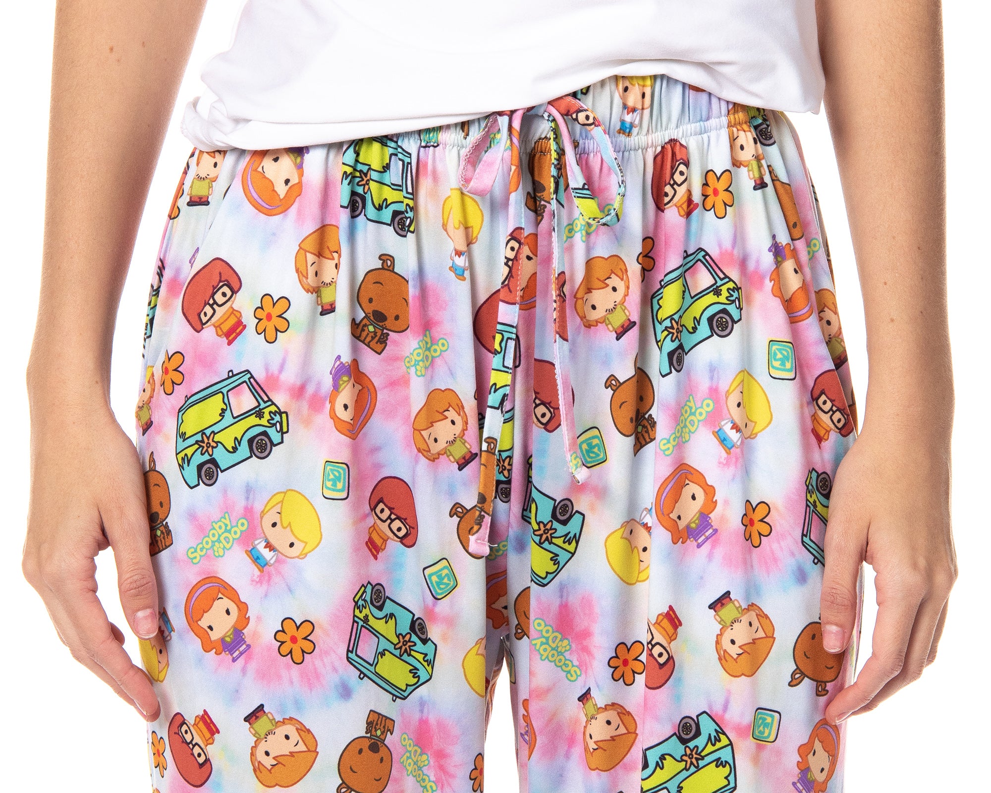 Scooby-Doo Womens' Chibi Characters The Gang Scooby Sleep Pajama Pants