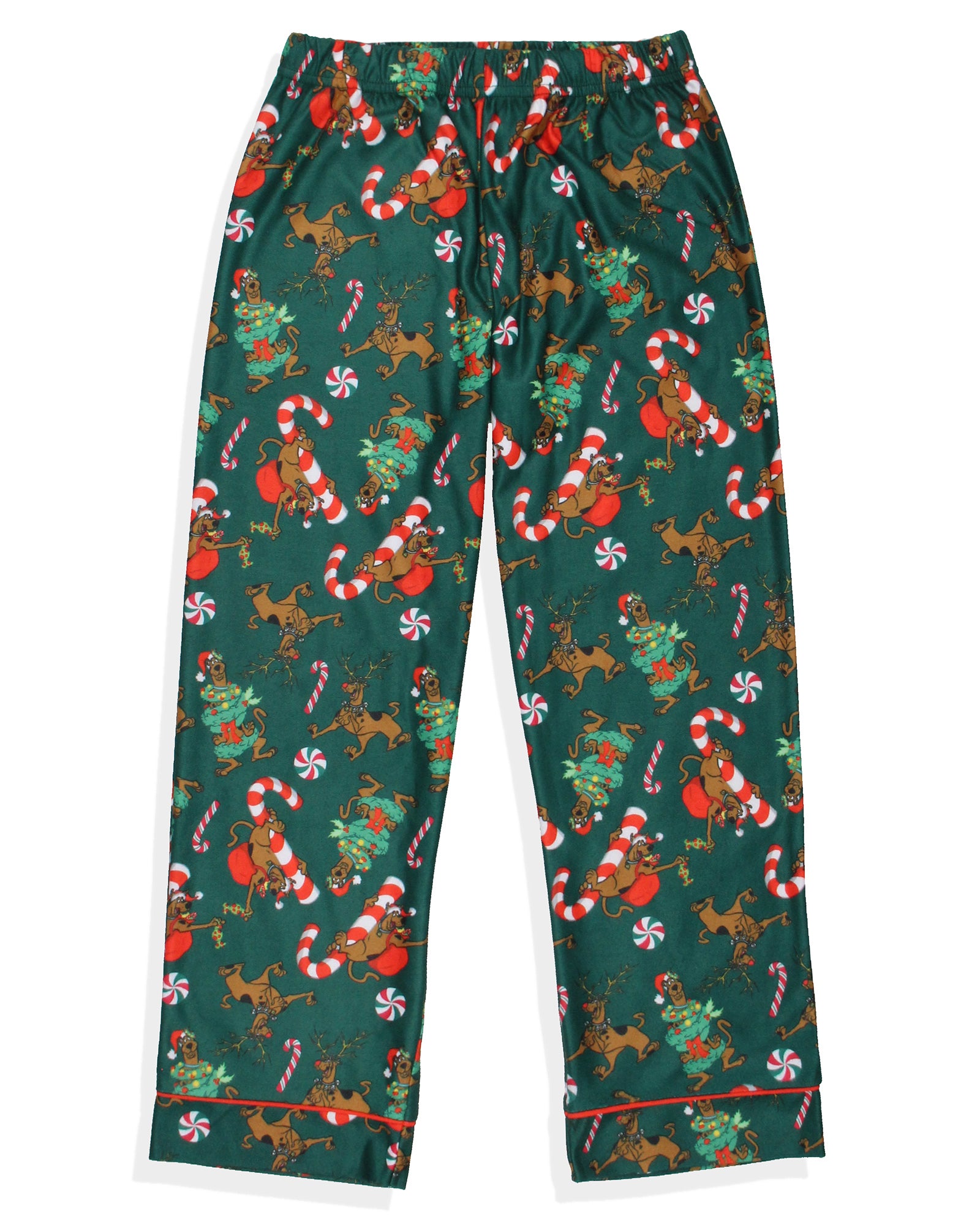 Scooby-Doo Boys' Christmas Character Tree Reindeer Button Sleep Pajama Set