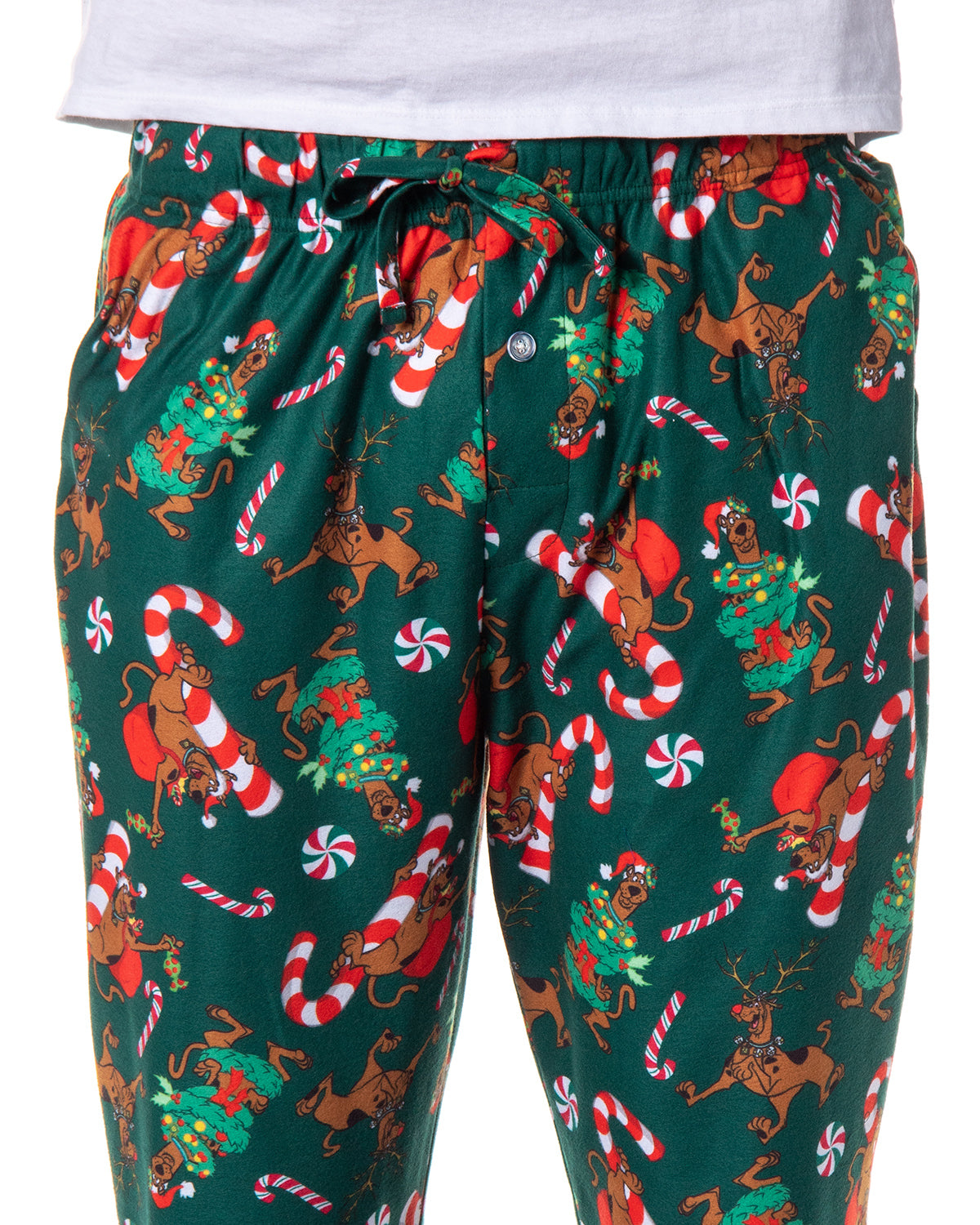 Scooby-Doo Mens' Christmas Character Tree Reindeer Sleep Pajama Pants