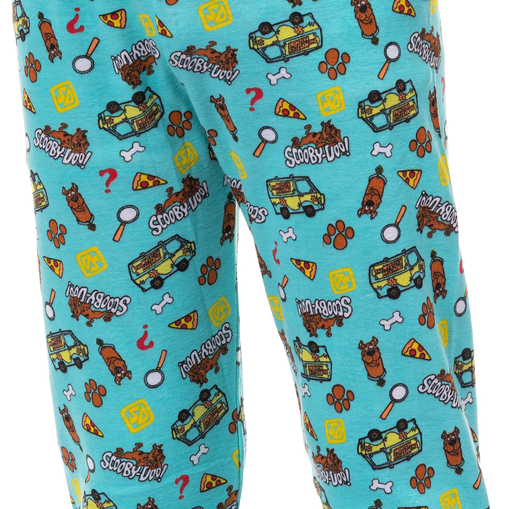Scooby Doo Boys' Pajamas 2-Piece Tight-Fit Lounge Sleep Set