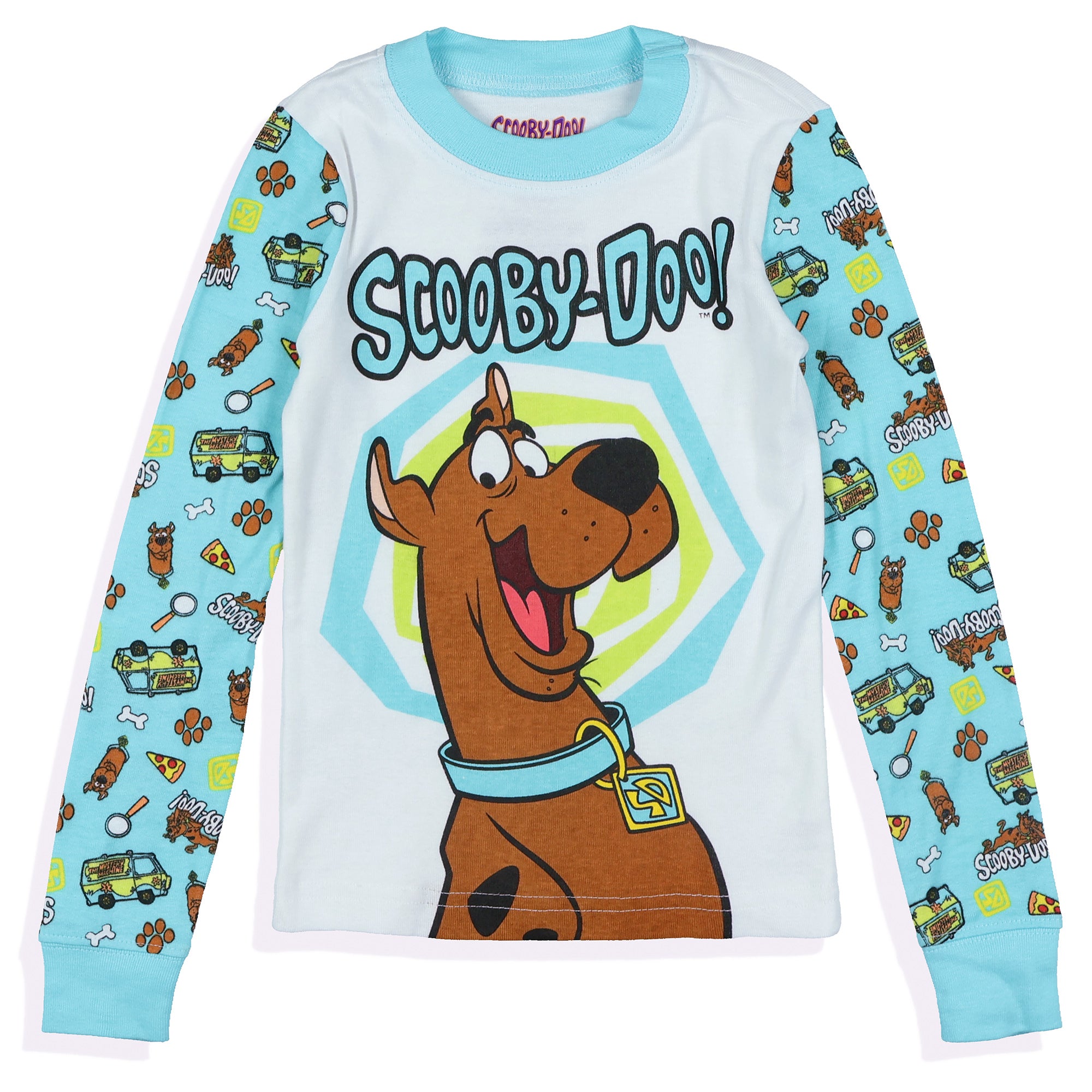 Scooby-Doo Pajamas Toddler Boys' Character Inspired Tight Fit Sleep Set