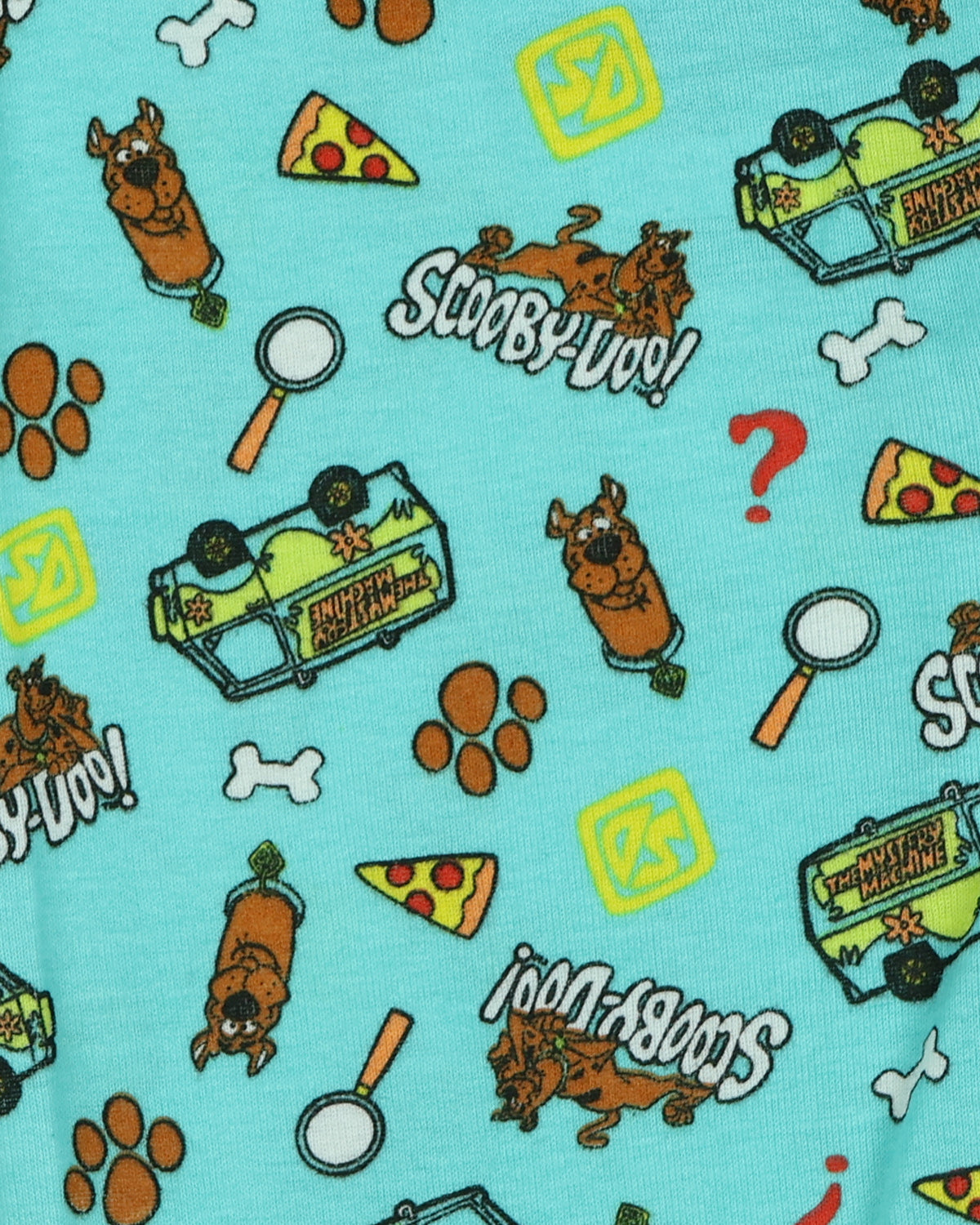 Scooby-Doo Pajamas Toddler Boys' Character Inspired Tight Fit Sleep Set