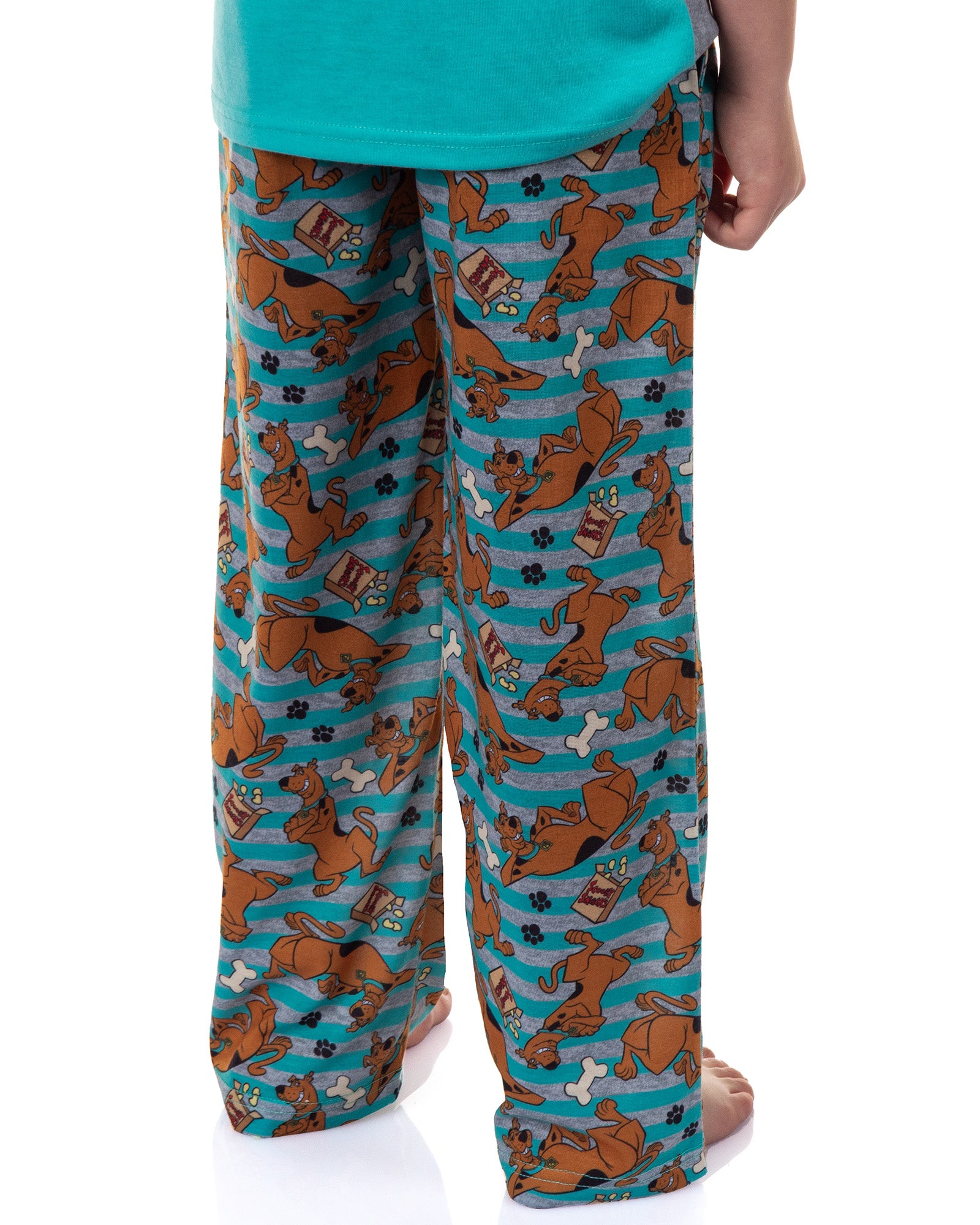 Scooby-Doo Pajamas Boys' Chill Vibes Short Sleeves and Pants Sleep Set (4/5)