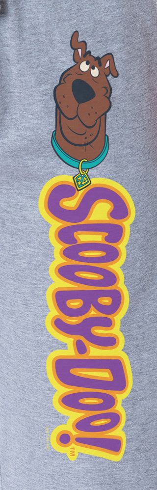 Scooby-Doo Mens' Scooby Classic Title Logo Jogger Pajama Pants