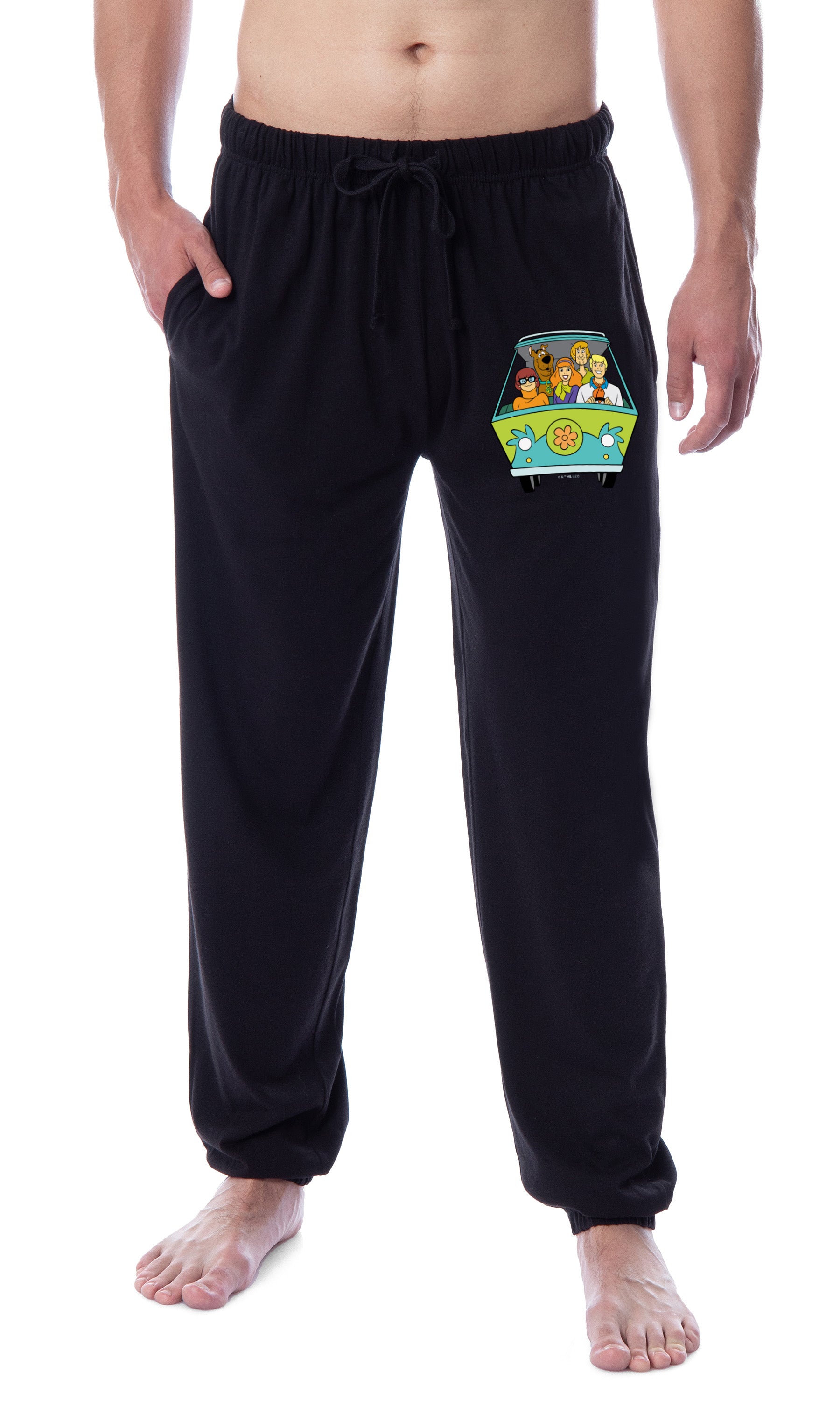 Scooby-Doo Mens' Classic Mystery Machine The Gang Jogger Pajama Pants