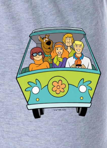 Scooby-Doo Womens' Mystery Machine The Gang Shaggy Velma Fred Daphne Sleep Pajama Pants