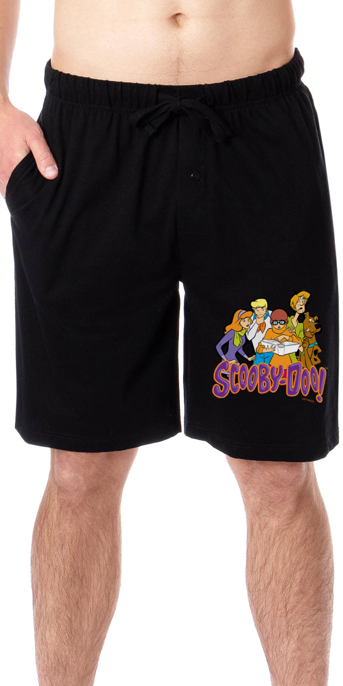 Scooby-Doo Mens' Daphne Velma Scooby Shaggy Fred Sleep Pajama Shorts