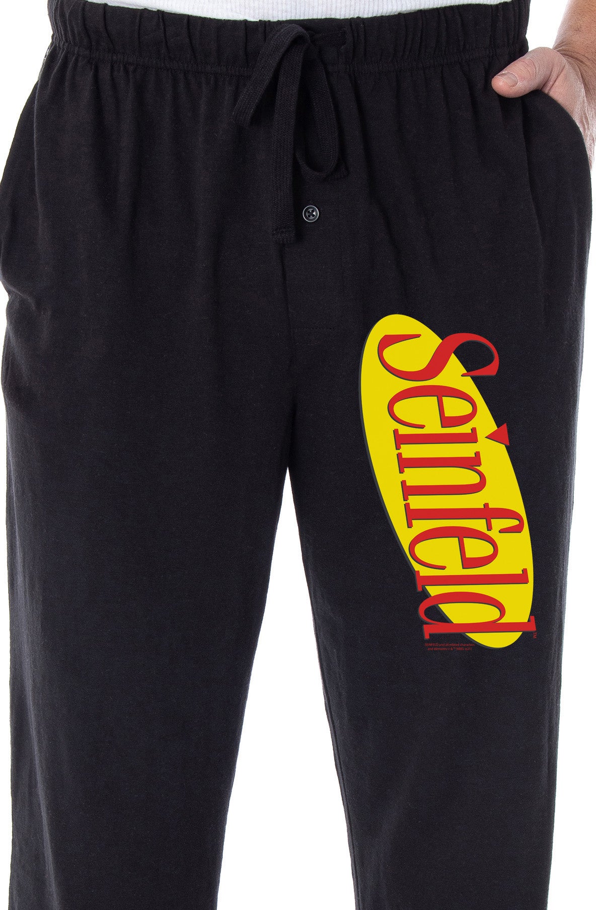 Seinfeld TV Series Men's Classic Logo Loungewear Sleep Pants Pajama Pants