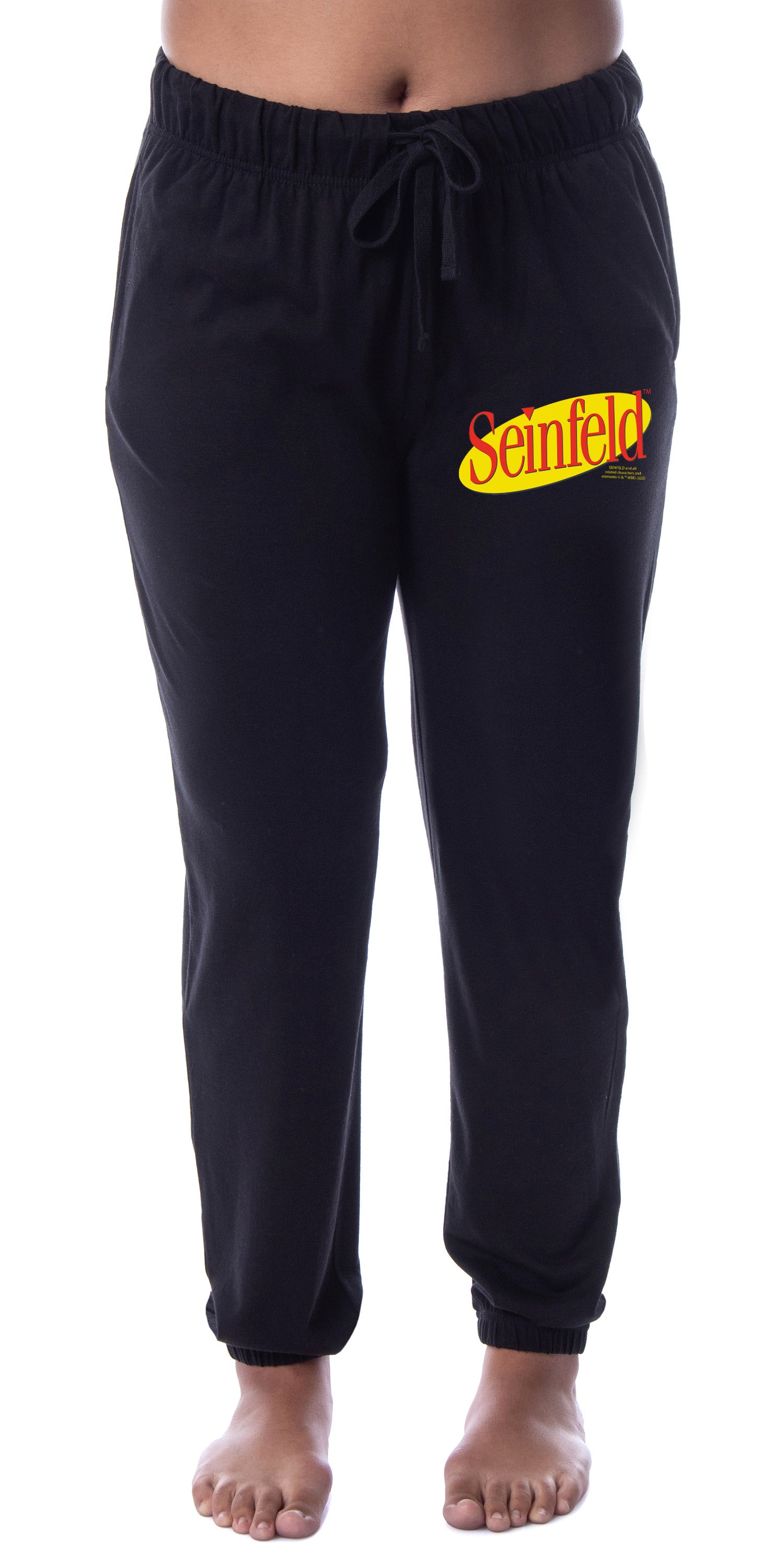 Seinfeld Womens' TV Show Logo Icon Jogger Sleep Pajama Pants