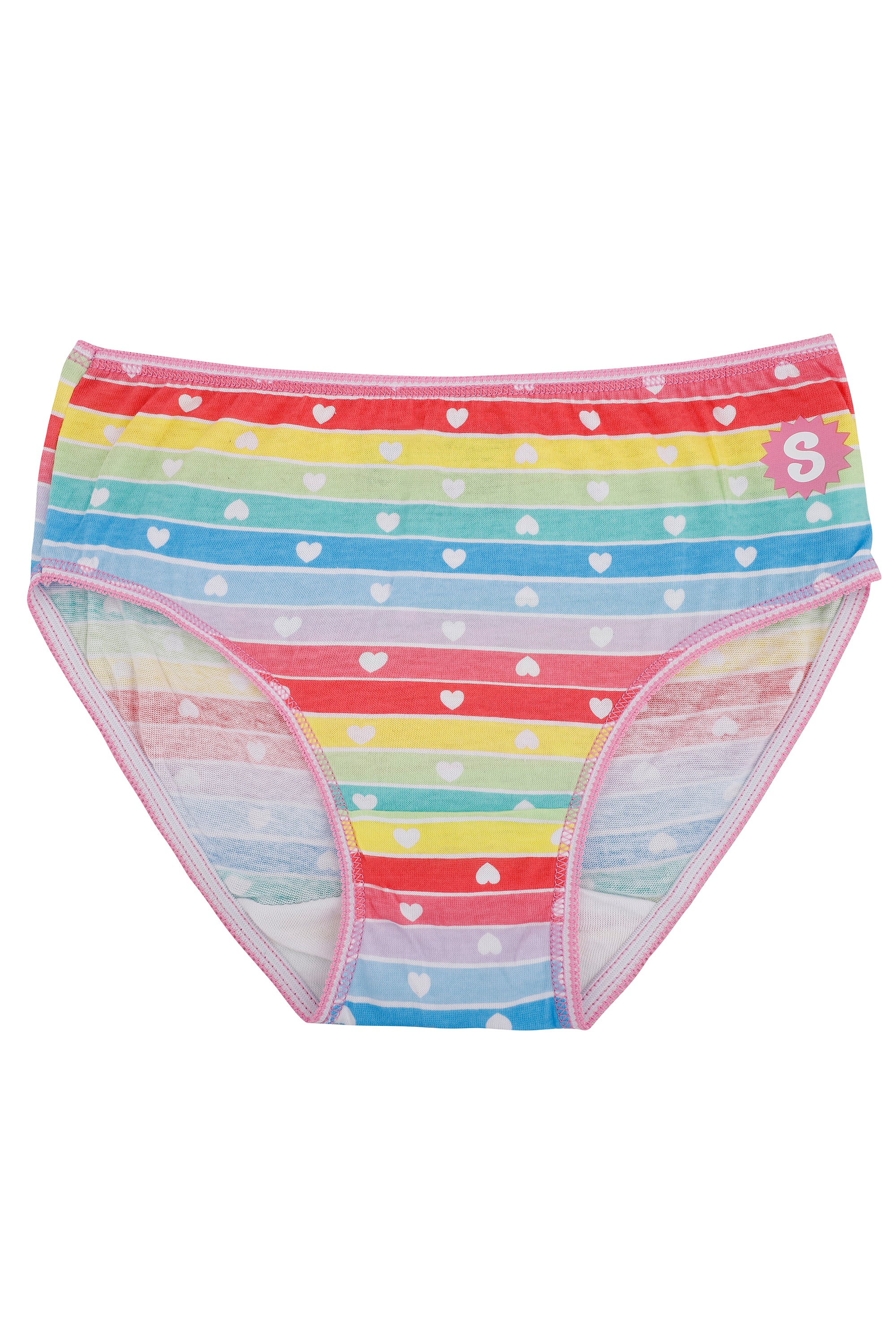 Shopkins Girls Underwear Rainbow Panties 3 Pack Briefs