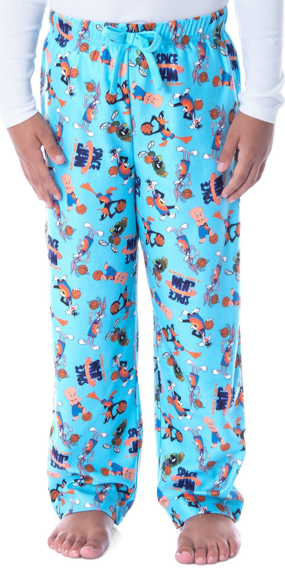 Space Jam A New Legacy Boys' Allover Character Loungewear Pajama Pants