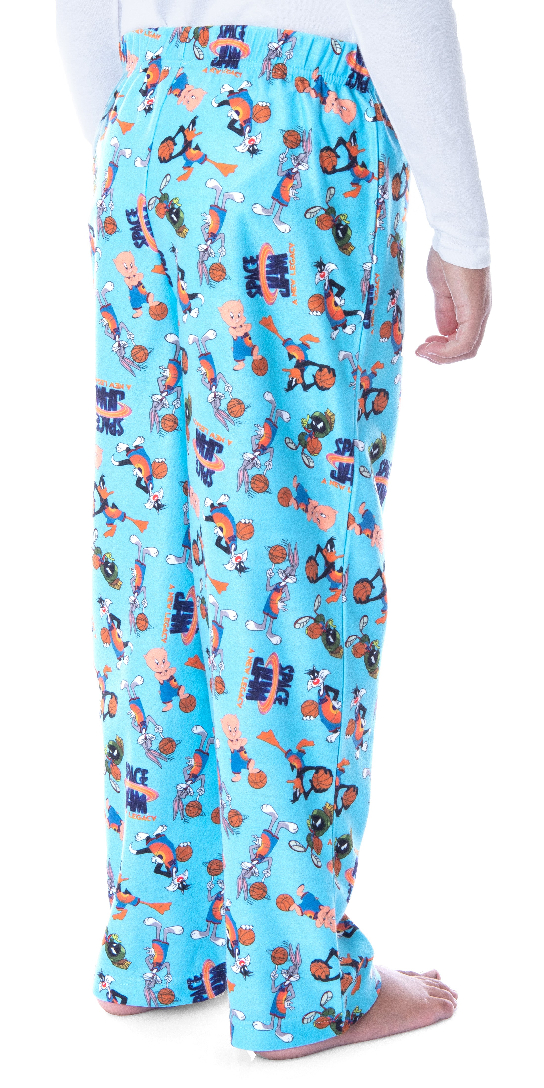Space Jam A New Legacy Boys' Allover Character Loungewear Pajama Pants