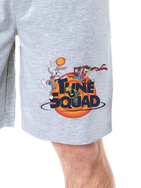Looney Tunes Mens' Space Jam Tune Squad Movie Characters Sleep Pajama Shorts