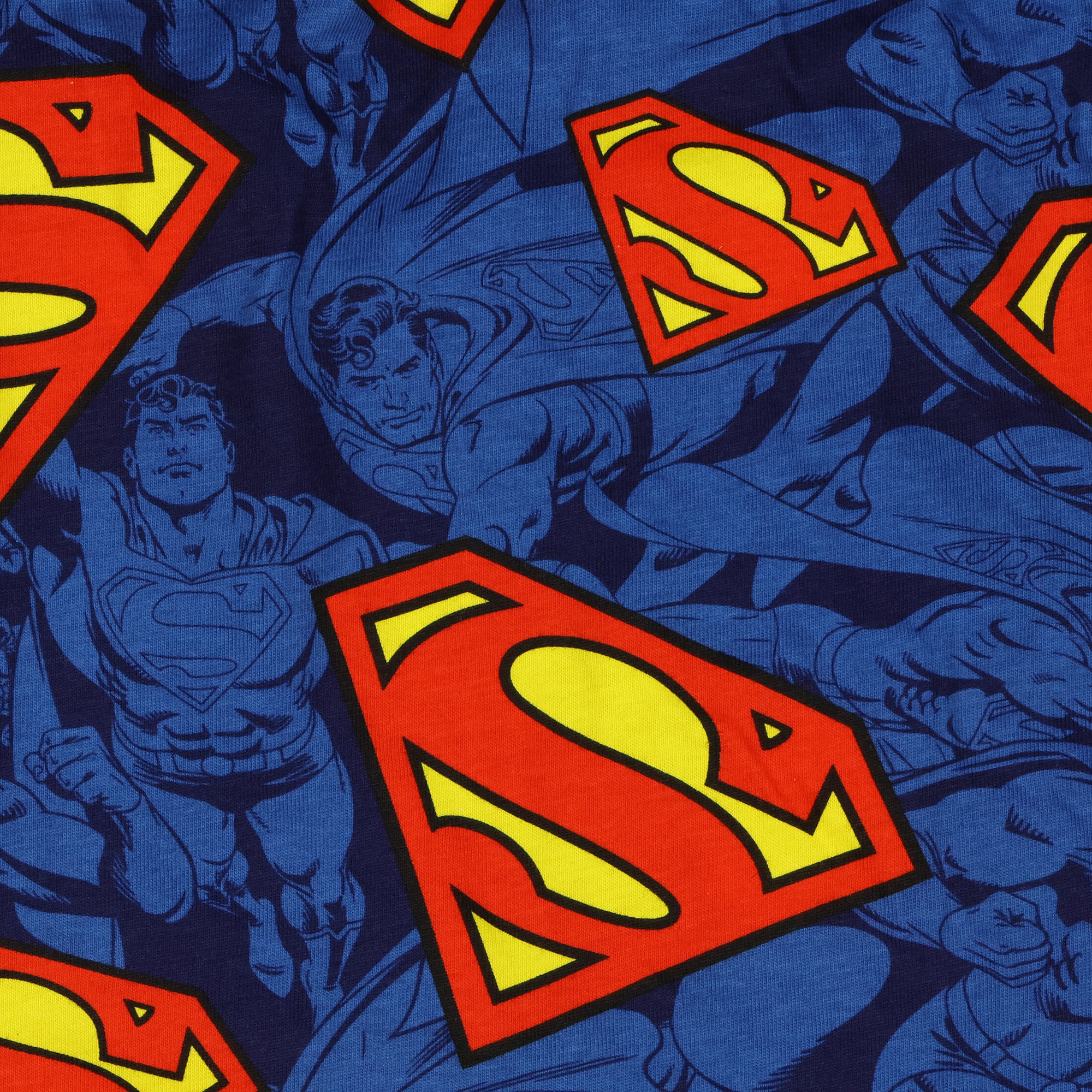 DC Comics Superman Boxer Shorts Men's Man of Steel S Shield Logo Underwear