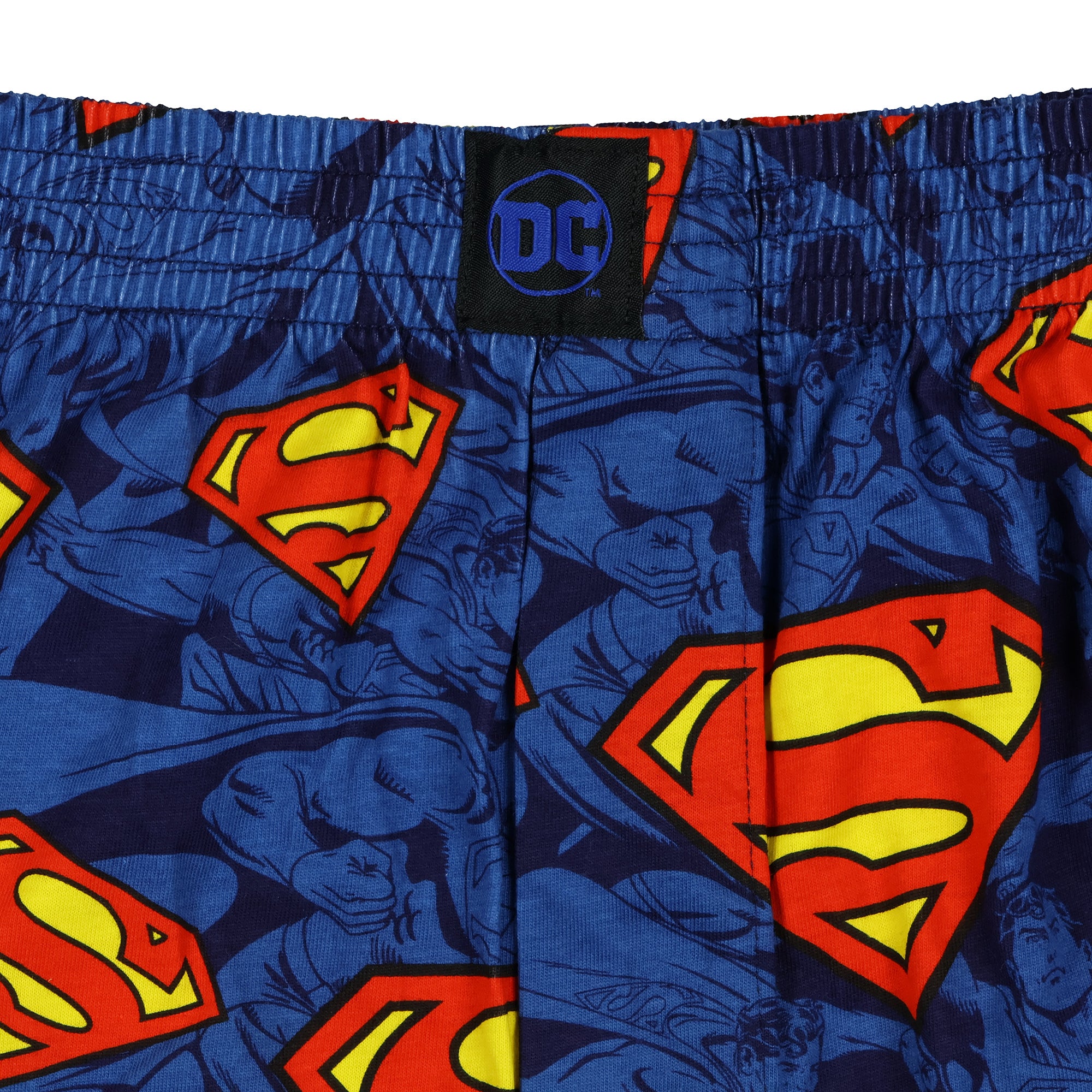 DC Comics Superman Boxer Shorts Men's Man of Steel S Shield Logo Underwear
