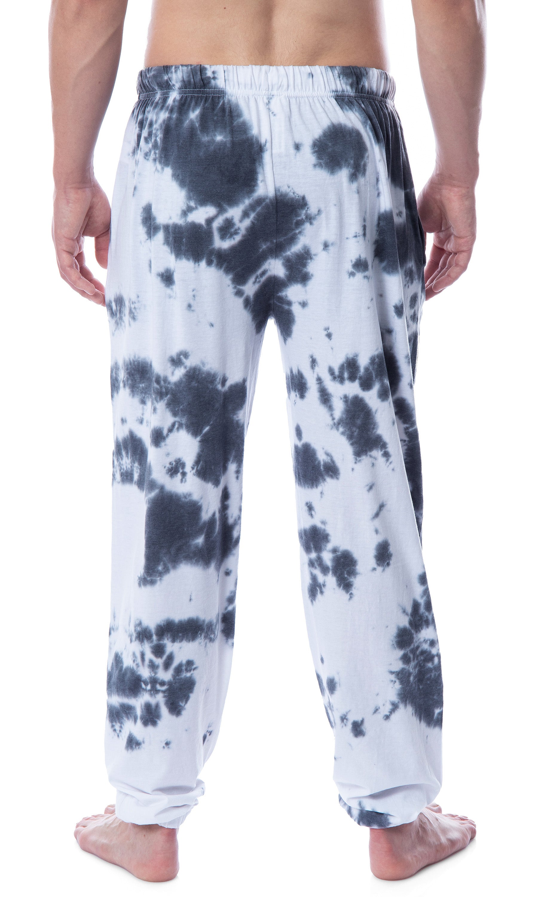 DC Comics Mens' Superman Superhero Tie Dye Sleep Jogger Pajama Pants
