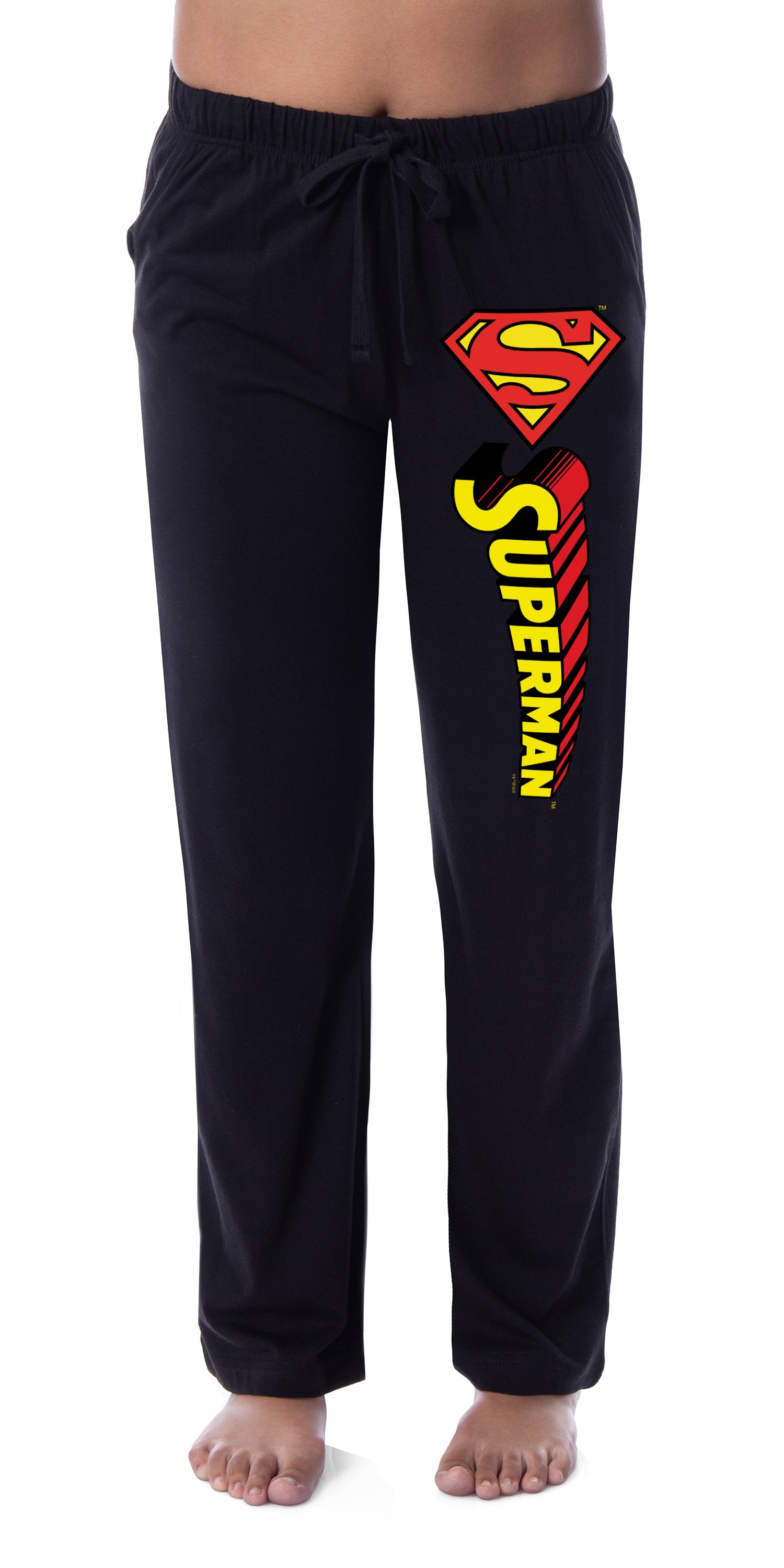DC Comics Womens' Superman Logo Classic Sleep Pajama Pants