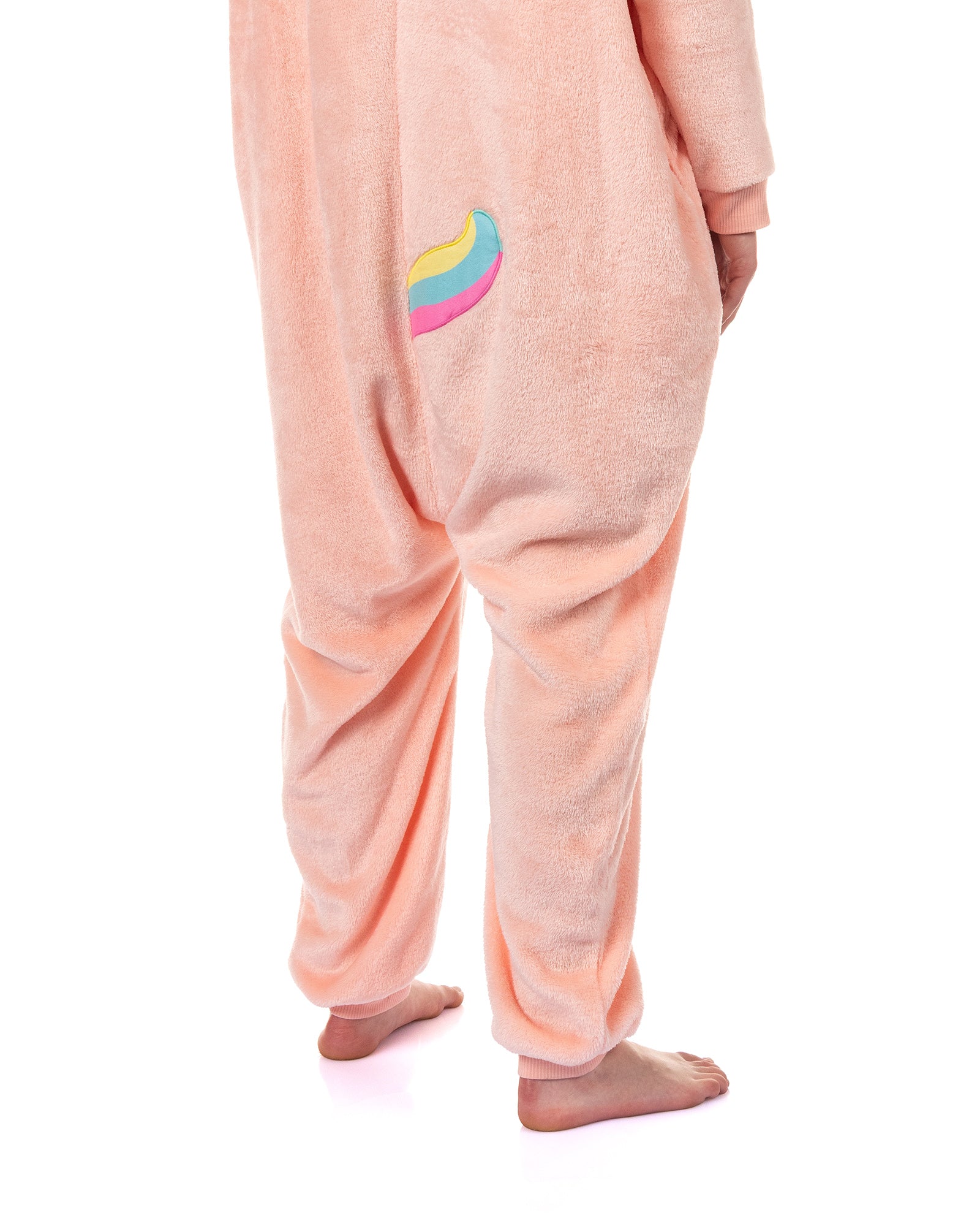 Squishmallows Union Suit Girls' Kigurumi One Piece Pajamas (Unicorn, 10/12)