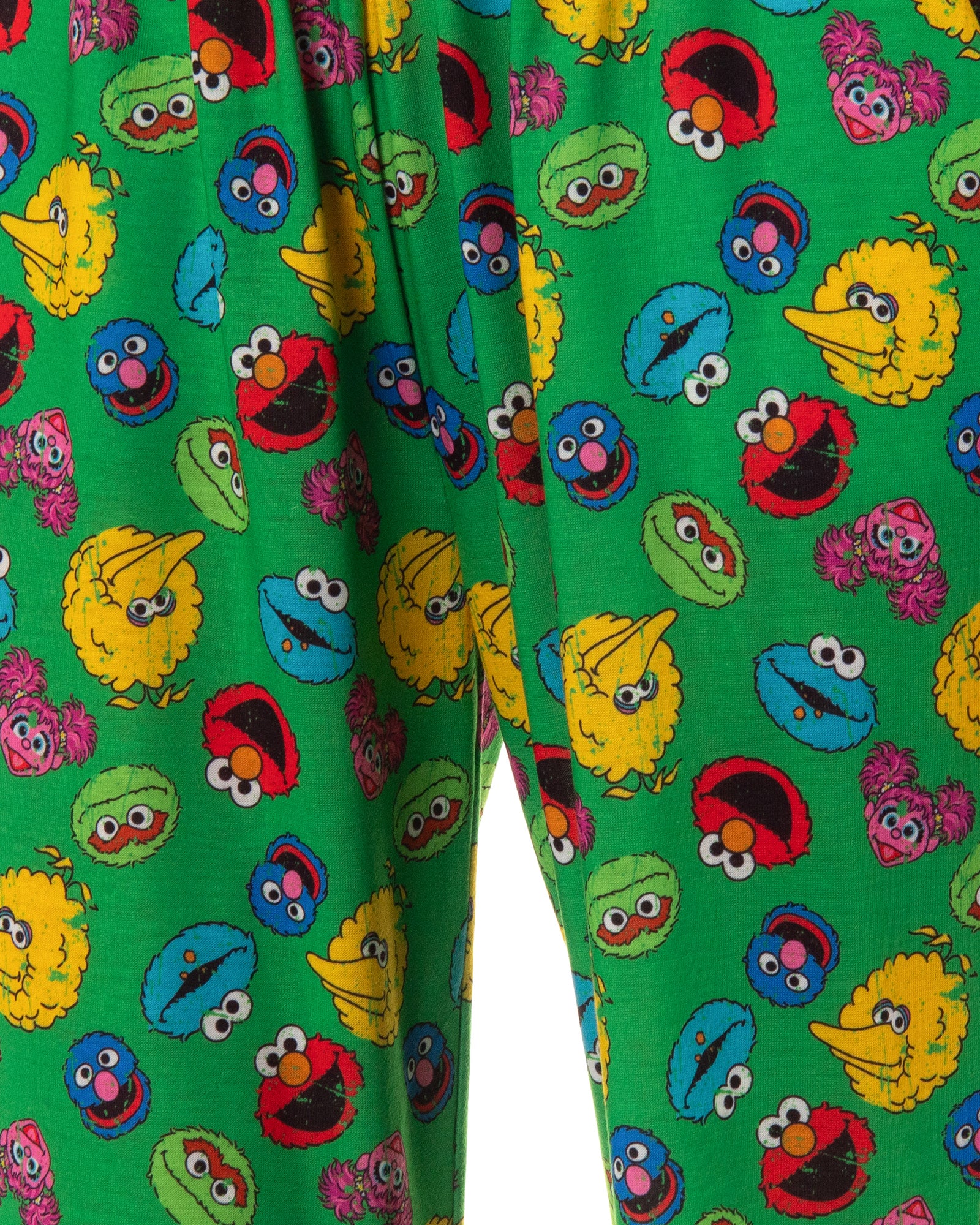 Sesame Street Women's Elmo And Friends Cookie Monster Sleep Pajama Set