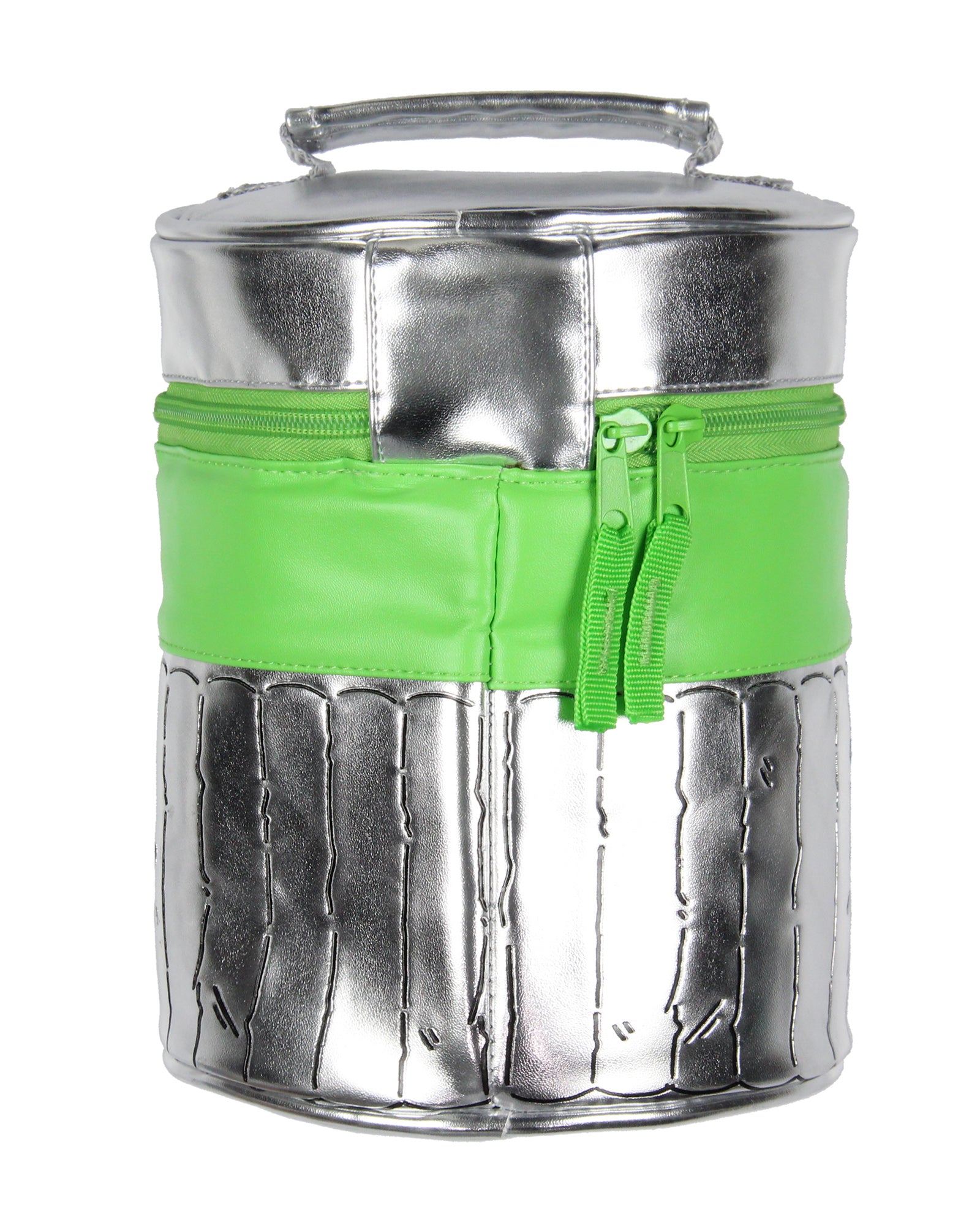 Sesame Street Oscar the Grouch Go Away Trash Shaped Insulated Lunch Box Bag Tote