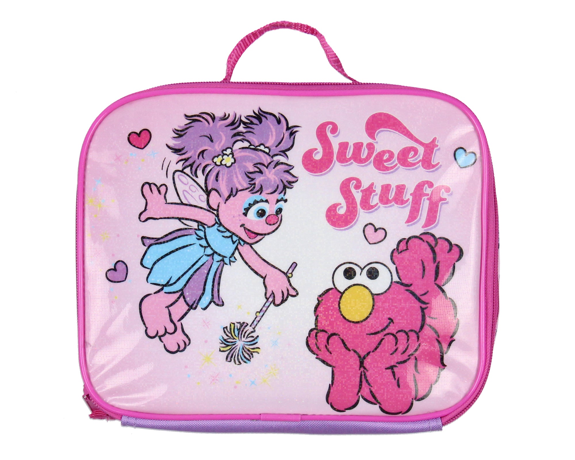 Sesame Street Friends Elmo Abby Cadabby 3 PC Backpack Lunch Box Pencil Pouch 16"