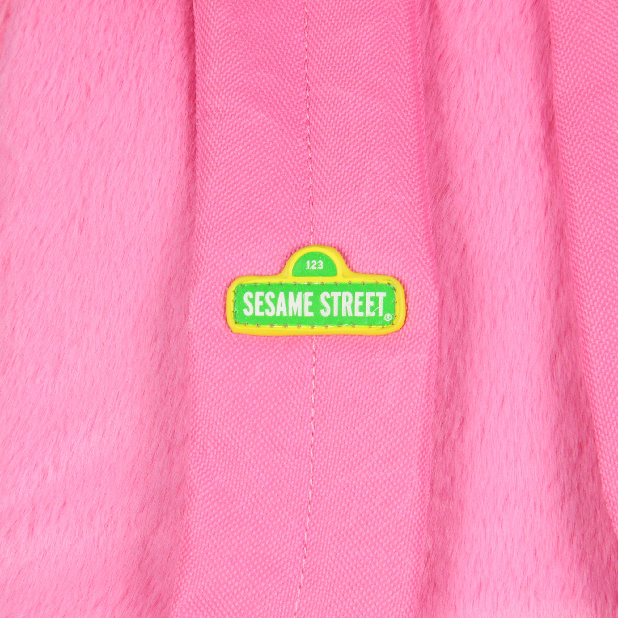 Sesame Street Plush Furry Abby Cadabby Smile Face 12 Inch Backpack For Daily Use