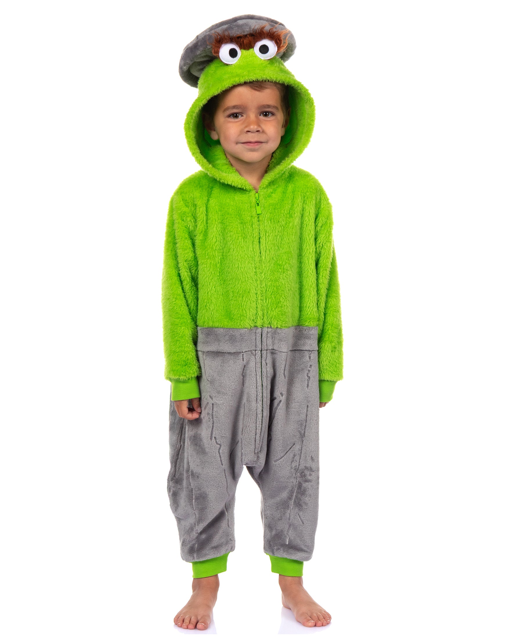 Sesame Street Union Suit Character Hooded Costume Kigurumi Pajama
