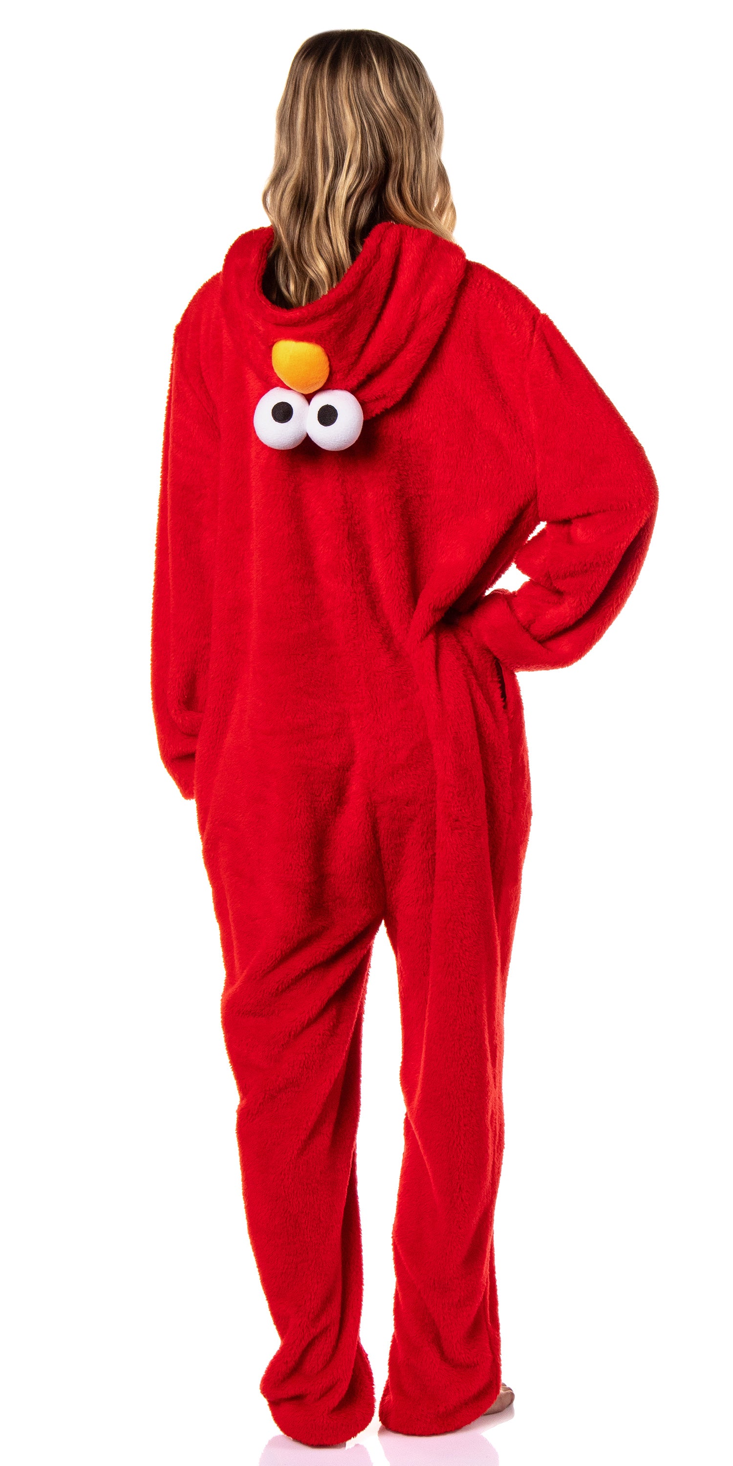 Sesame Street Union Suit Character Hooded Costume Kigurumi Pajama