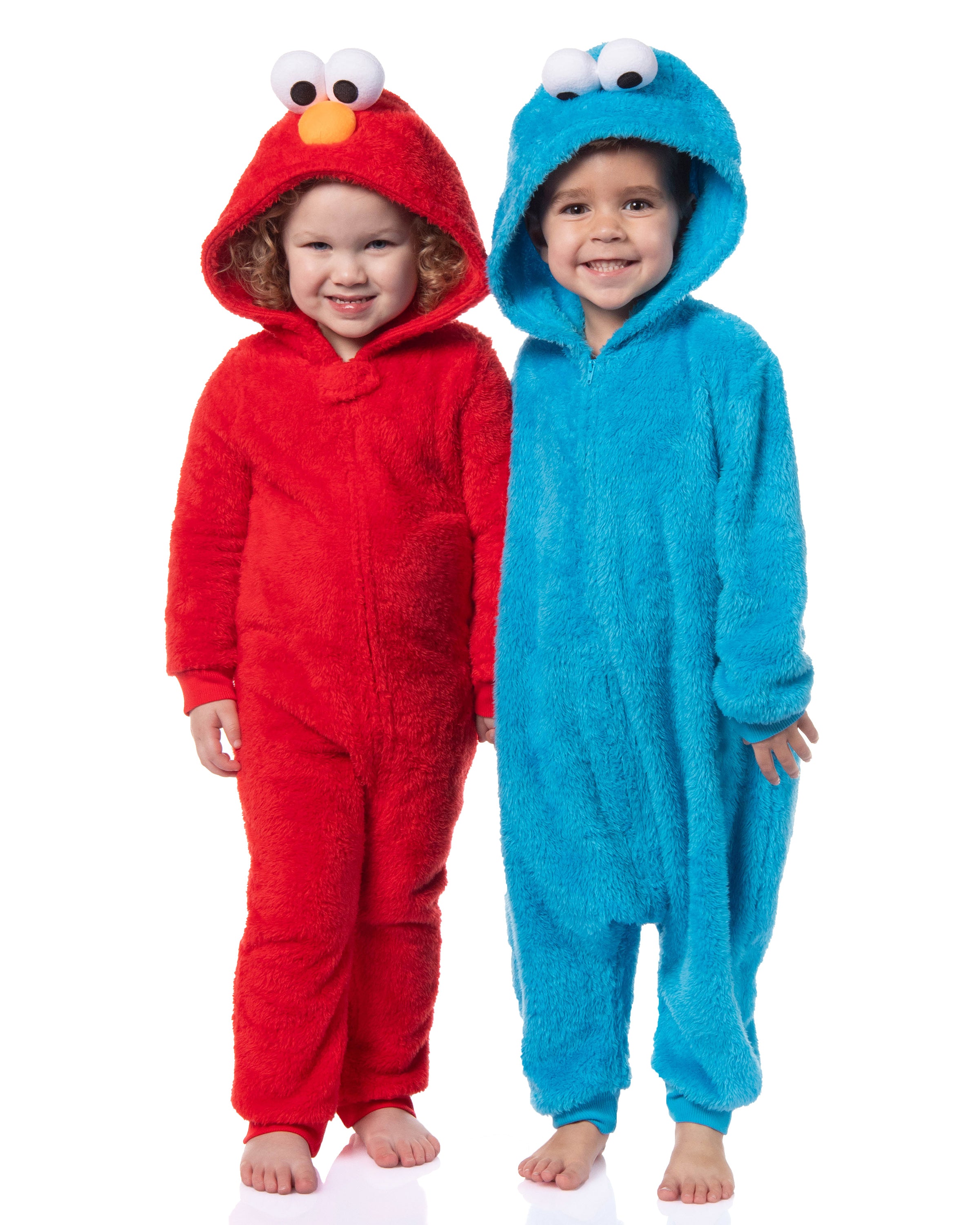 Sesame Street Boys' Character Union Suit Kigurumi 1PC Pajama