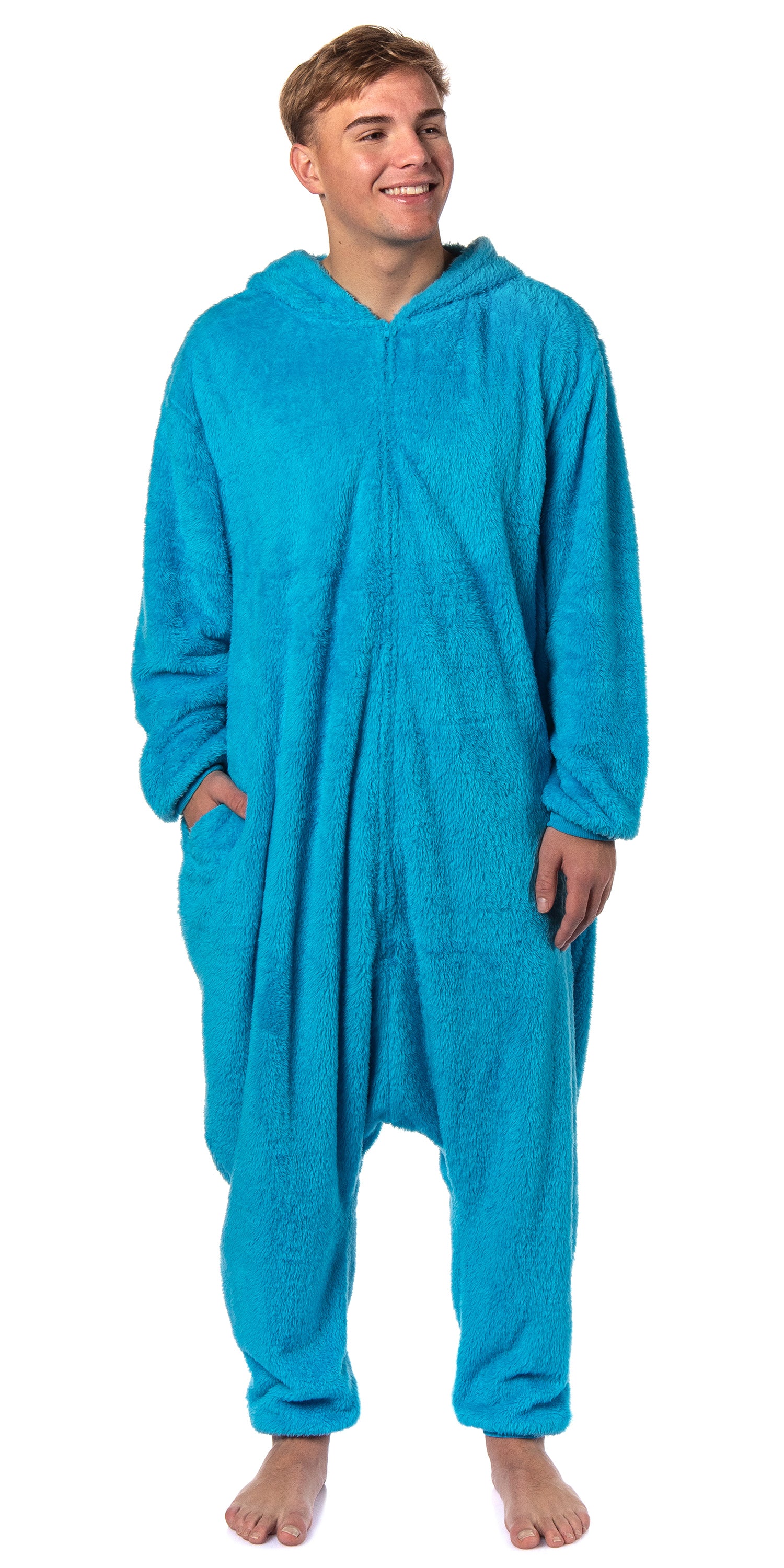 Sesame Street Union Suit Character Hooded Costume Kigurumi Pajama