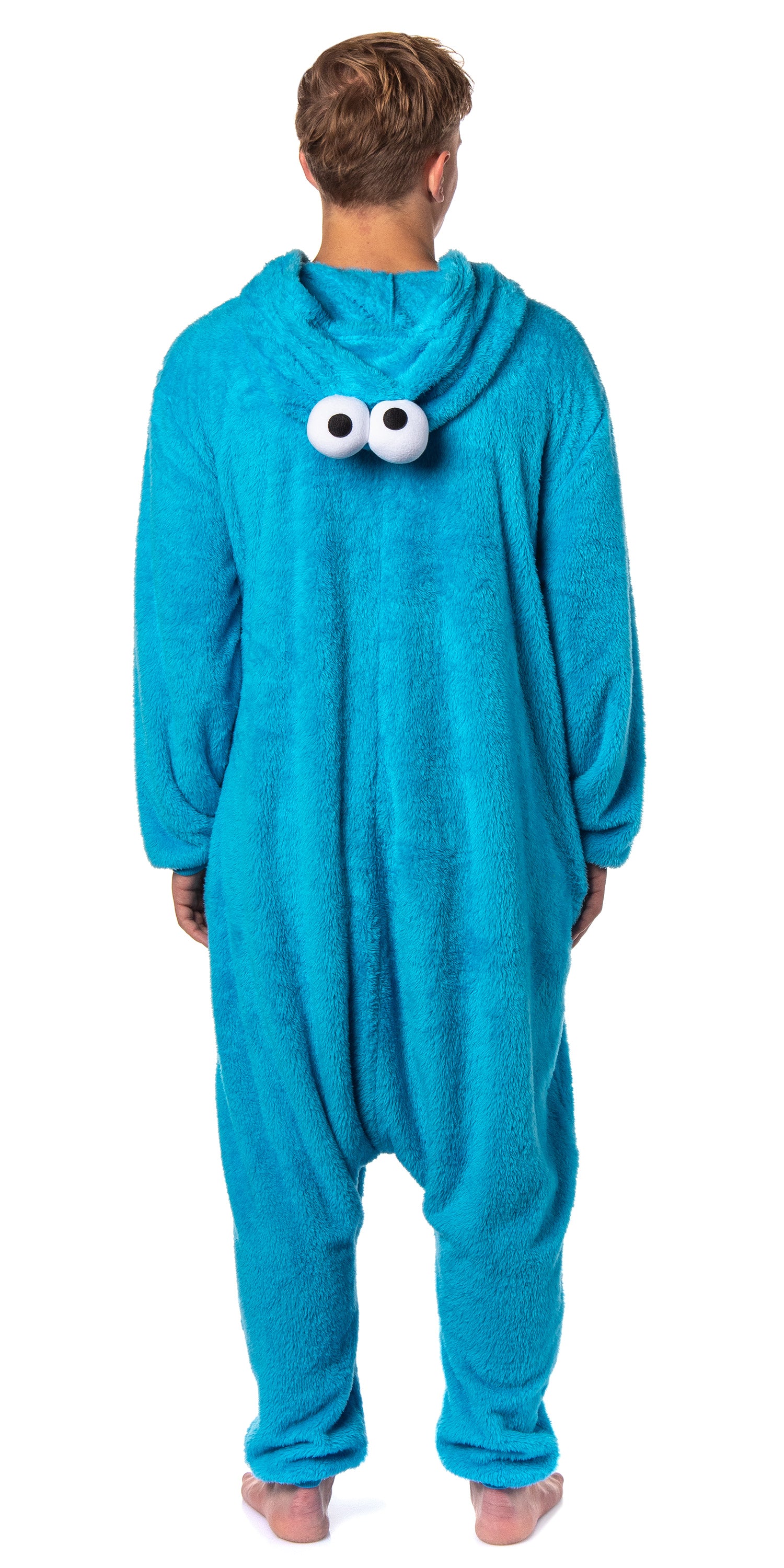 Sesame Street Union Suit Character Hooded Costume Kigurumi Pajama