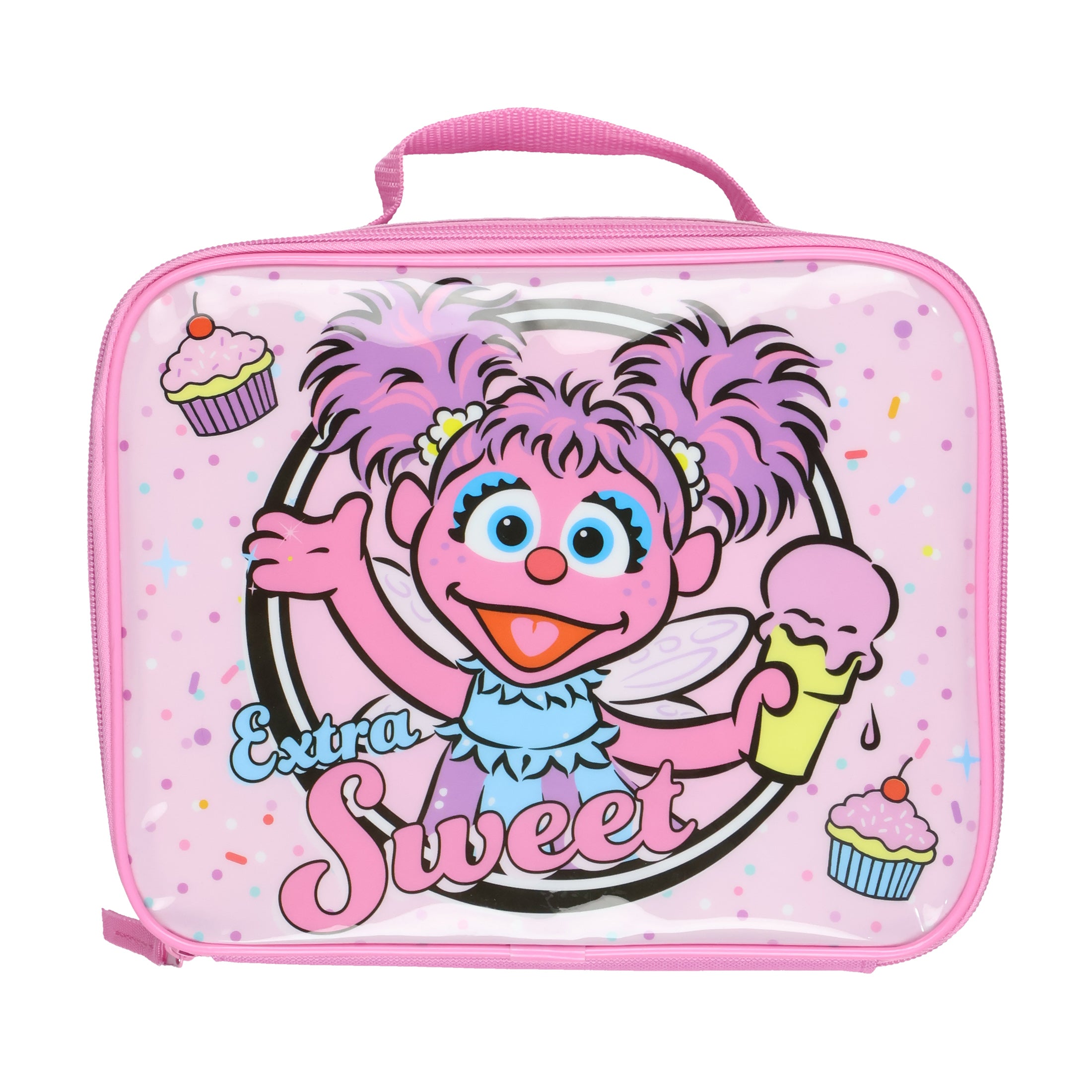 Sesame Street Lunch Box Extra Sweet Abby Caddabby Insulated Lunch Bag Tote