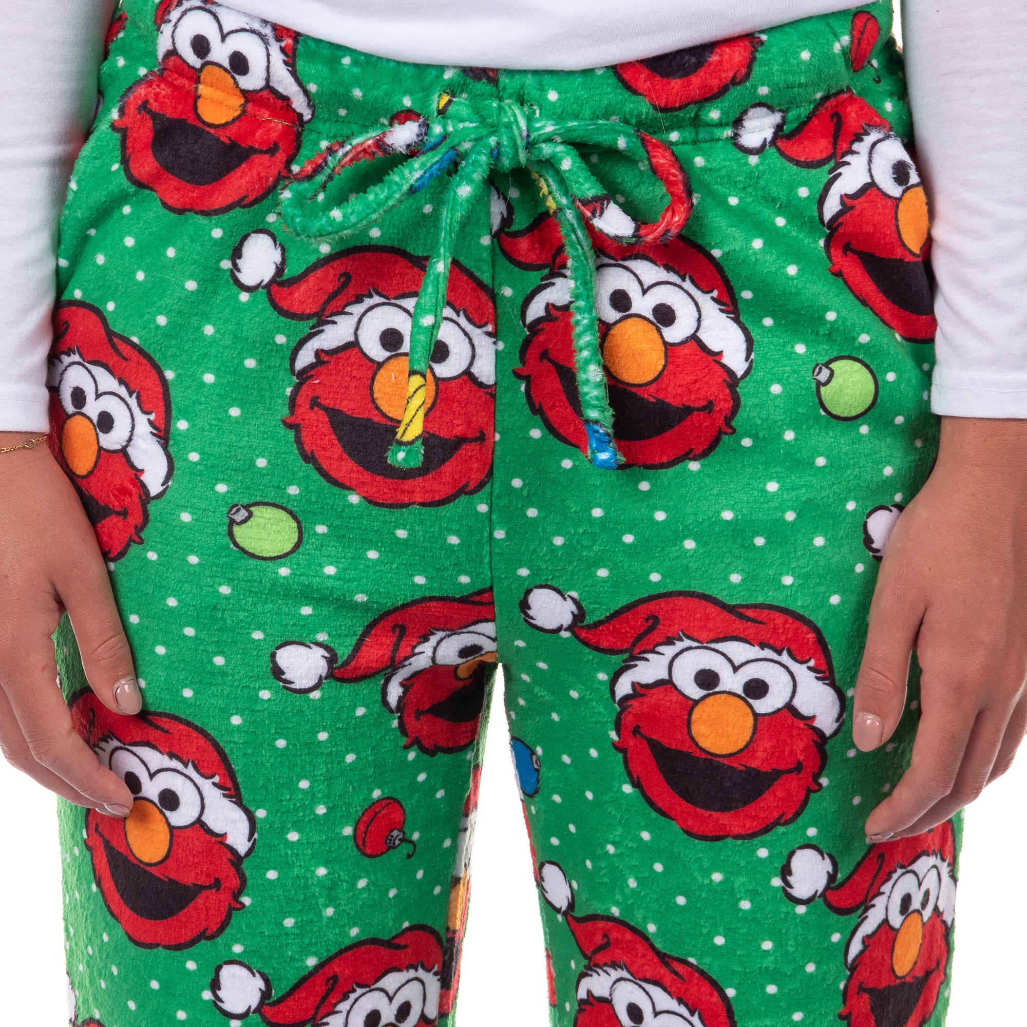Sesame Street Elmo Pajamas Women's Ornament Design Lounge Sleep Pants