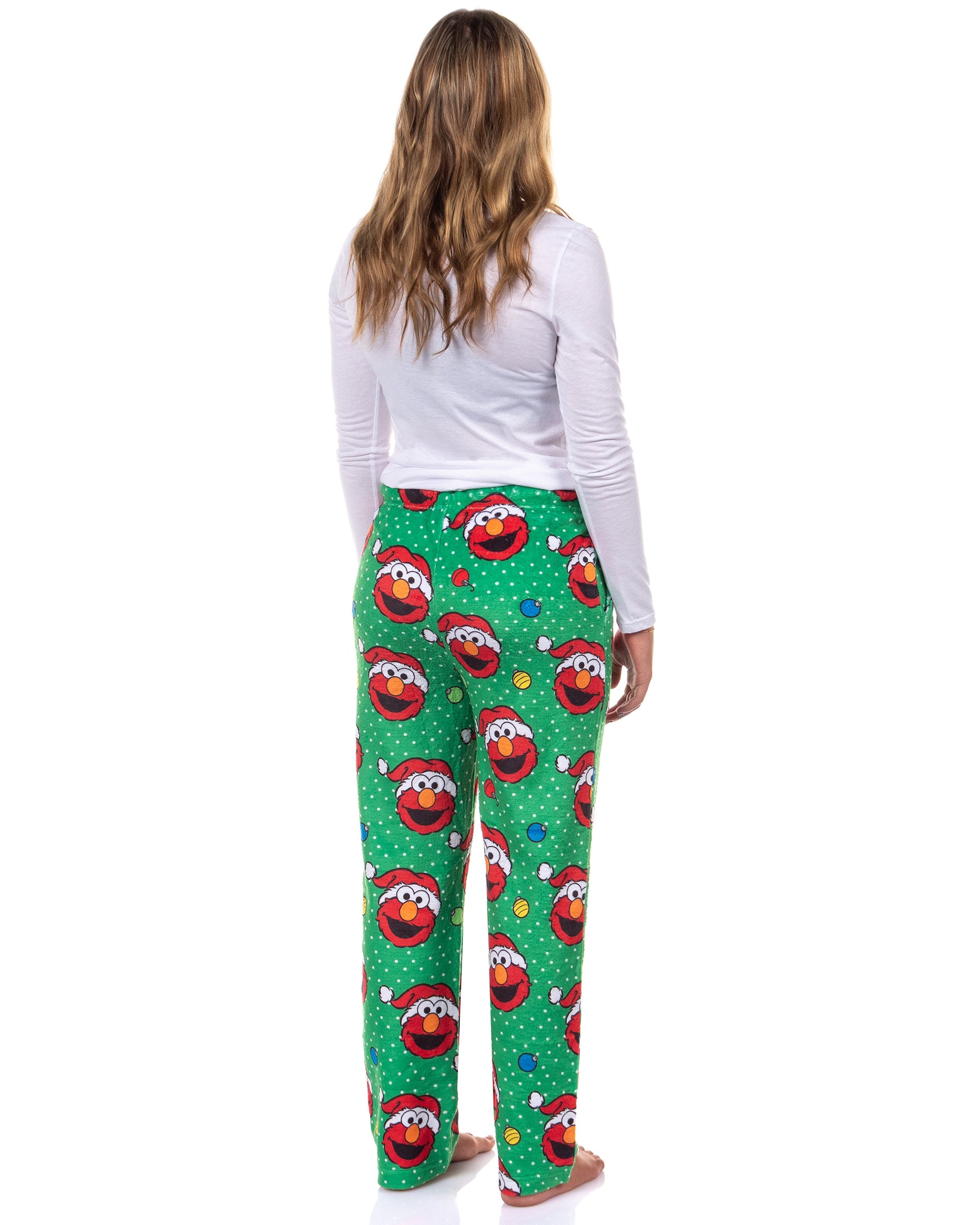 Sesame Street Elmo Pajamas Women's Ornament Design Lounge Sleep Pants