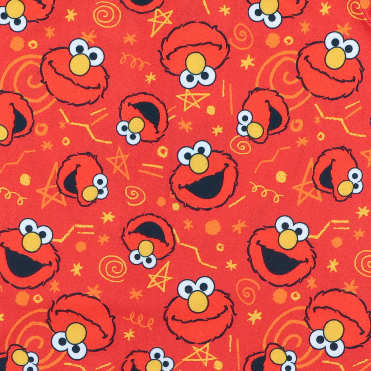 Sesame Street Elmo Pajamas Toddler Soft Fleece Footless Sleeper One Piece PJ