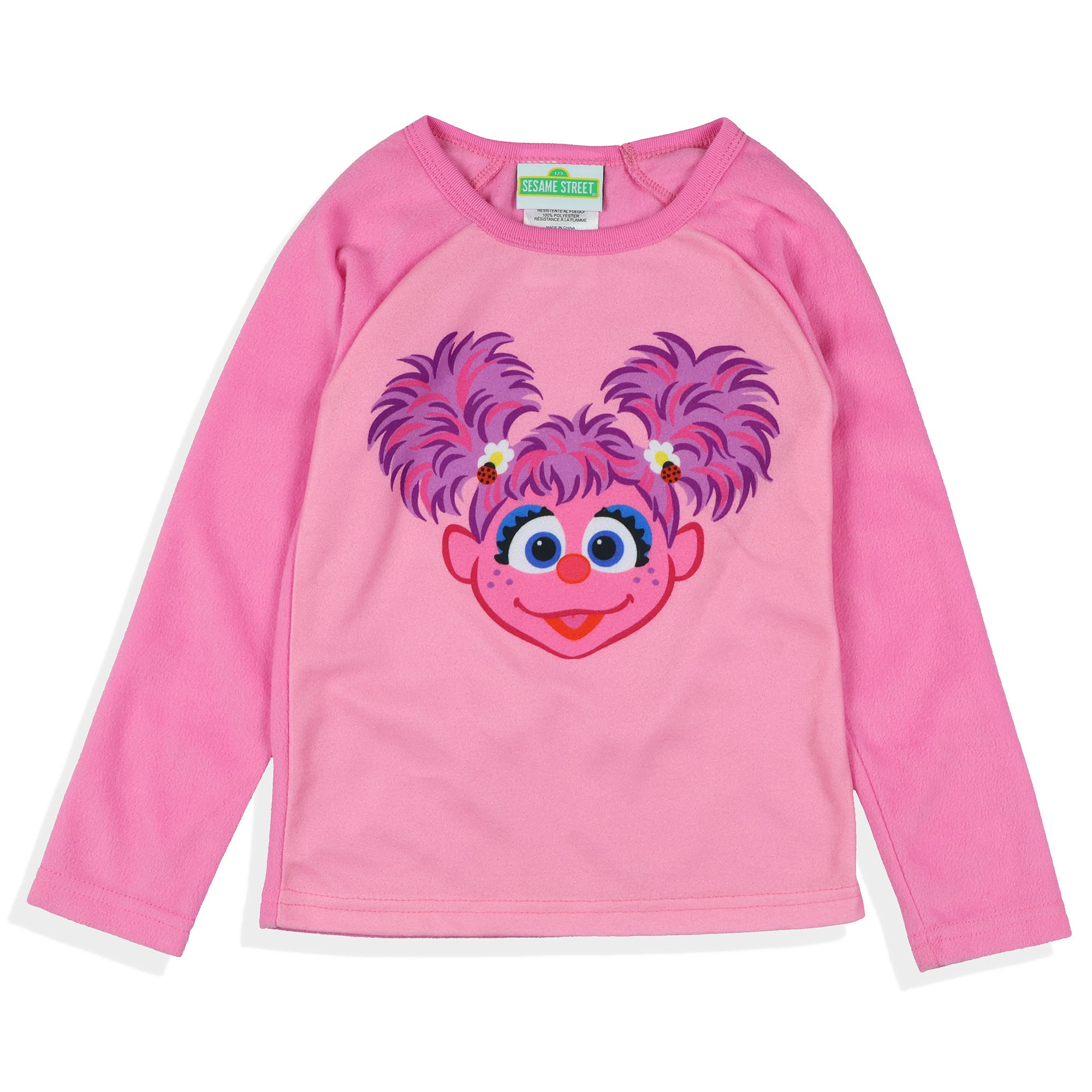 Sesame Street Abby Cadabby Pajamas Long Sleeve Pant Loungewear Sleep Set
