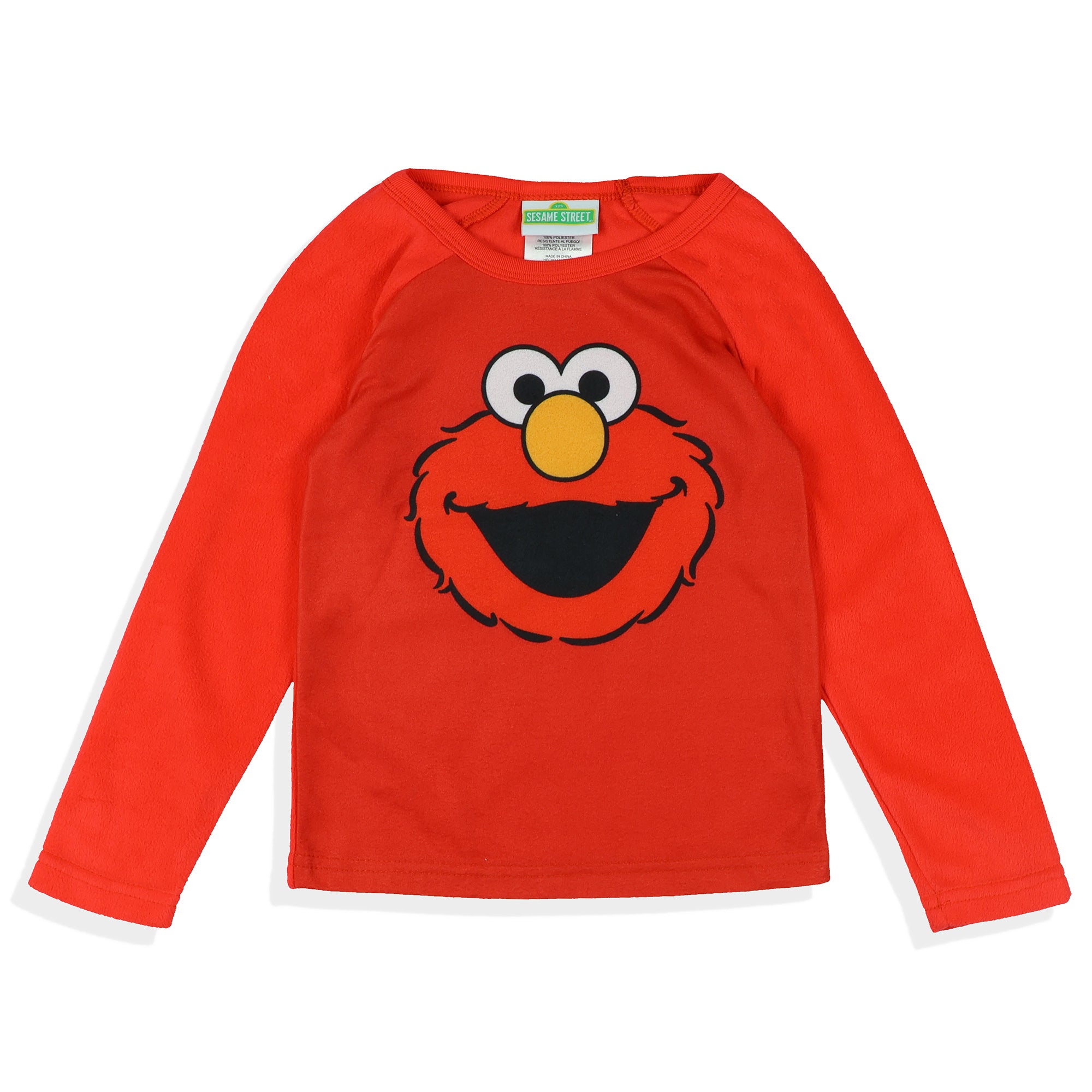 Sesame Street Elmo Pajamas Girls' 2-Piece Lounge Sleep Set