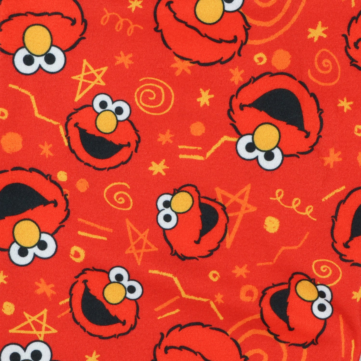 Sesame Street Elmo Pajamas Girls' 2-Piece Lounge Sleep Set